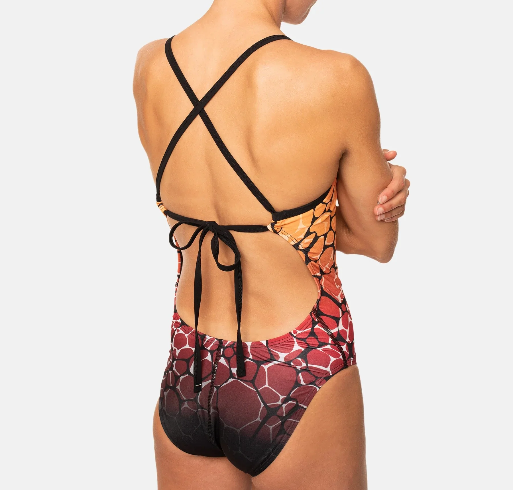 Sailfish Womens Durability Single X Sunrise, Badeanzug - Image 2
