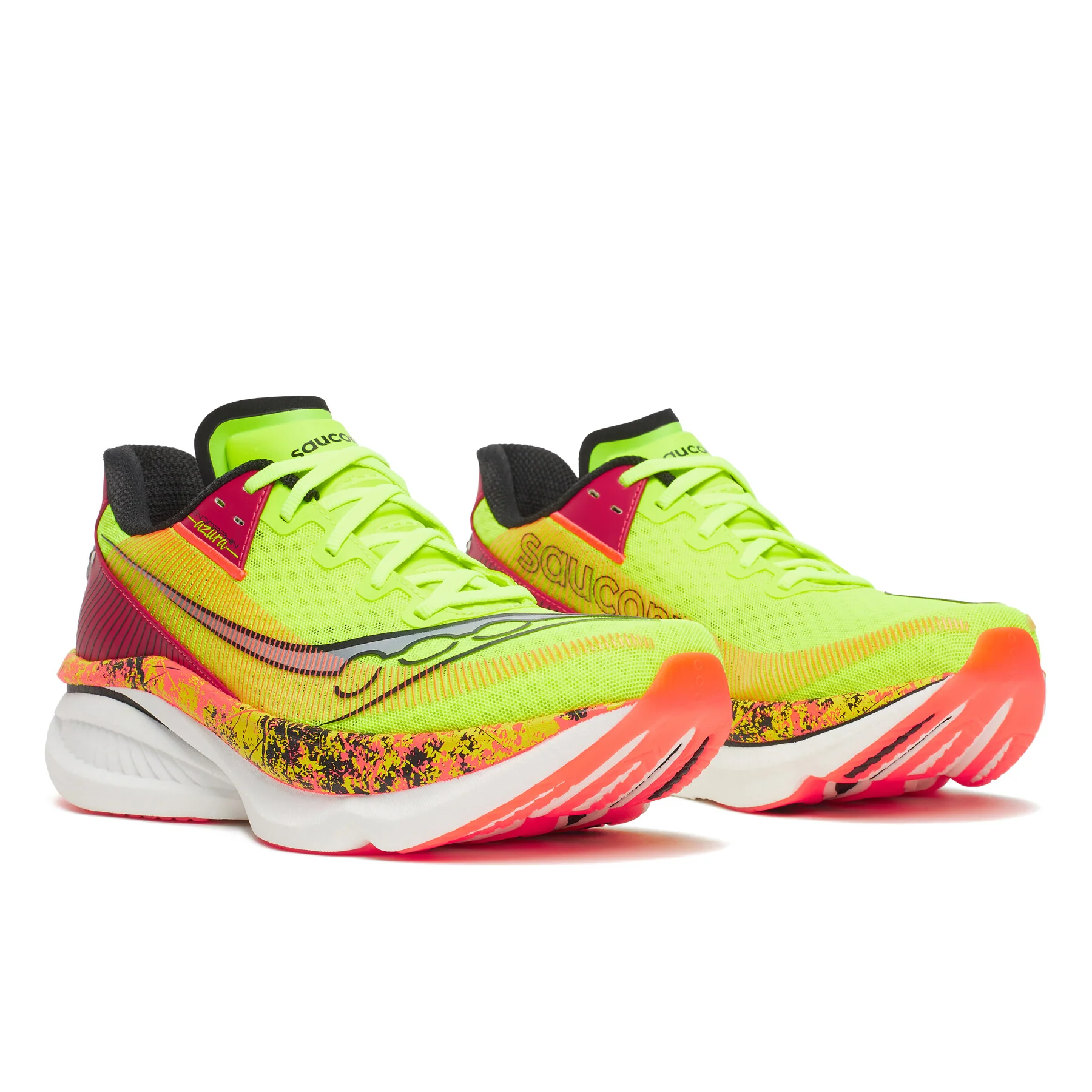 Saucony Endorphin Azura, Laufschuh, Herren, Citron/Black - Image 3