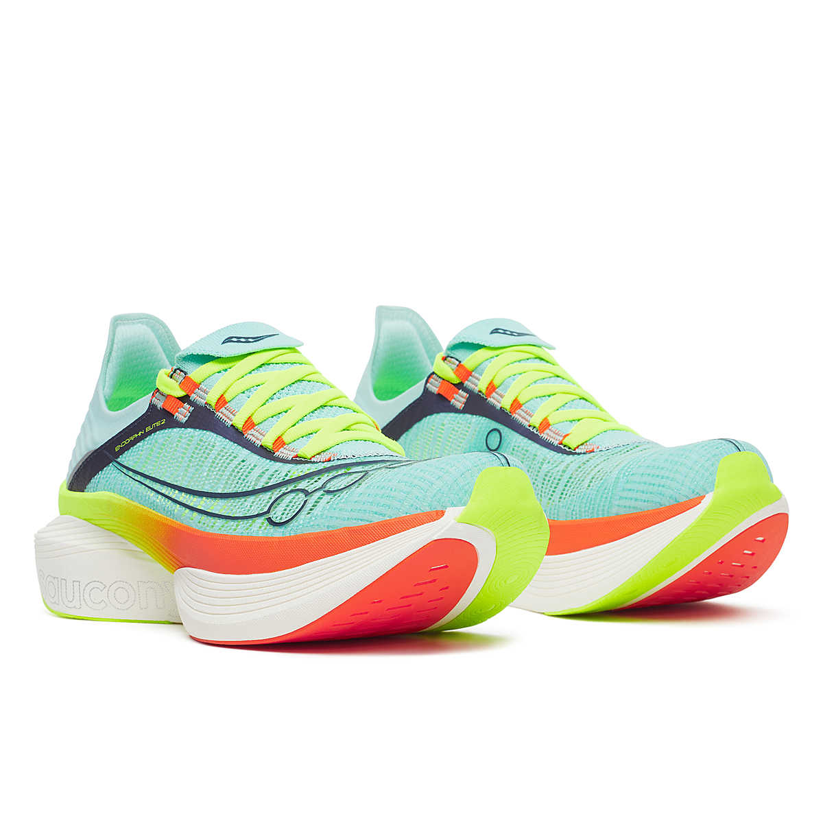 Saucony Endorphin Elite 2, Laufschuh, unisex, Splash/Fire - Image 3