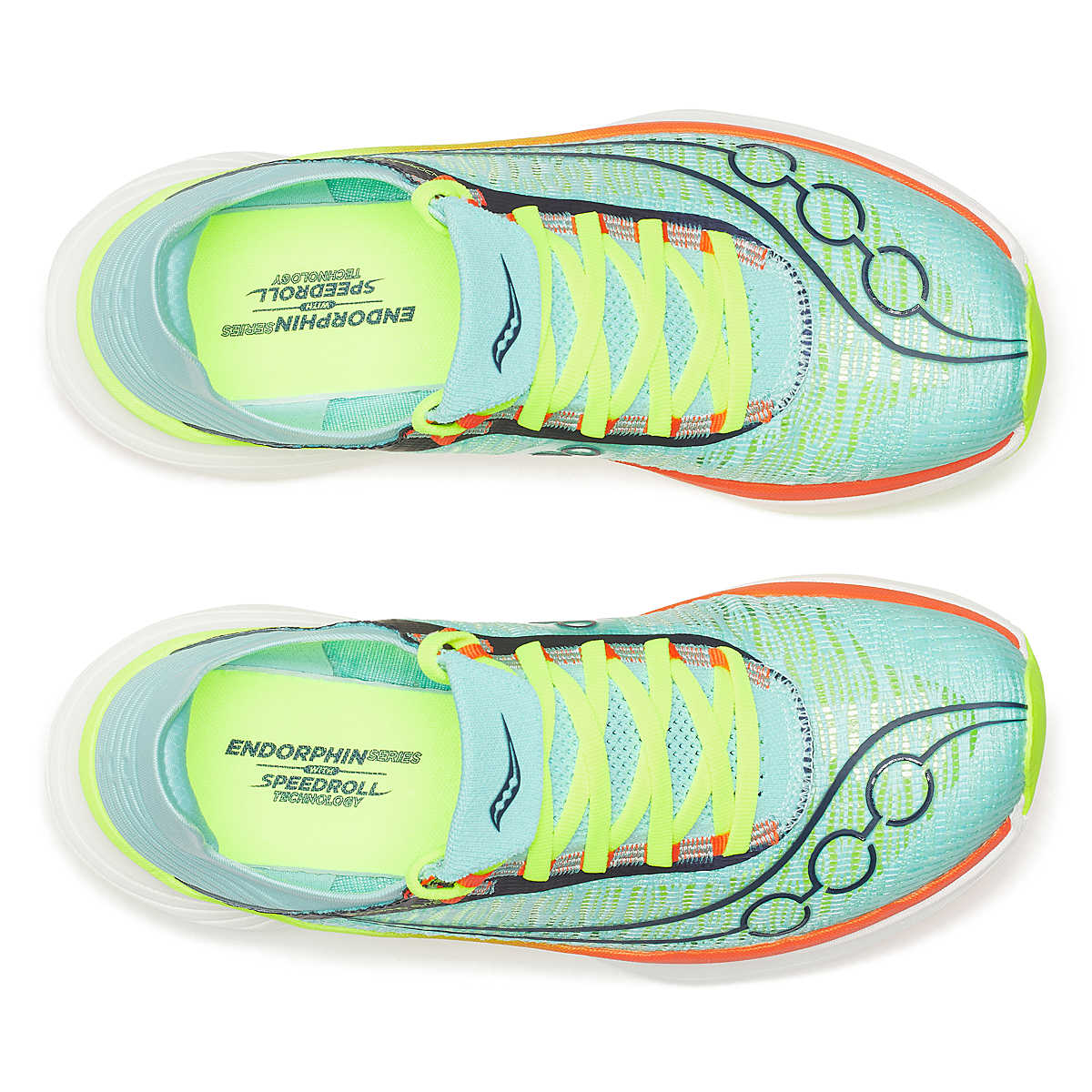 Saucony Endorphin Elite 2, Laufschuh, unisex, Splash/Fire - Image 5