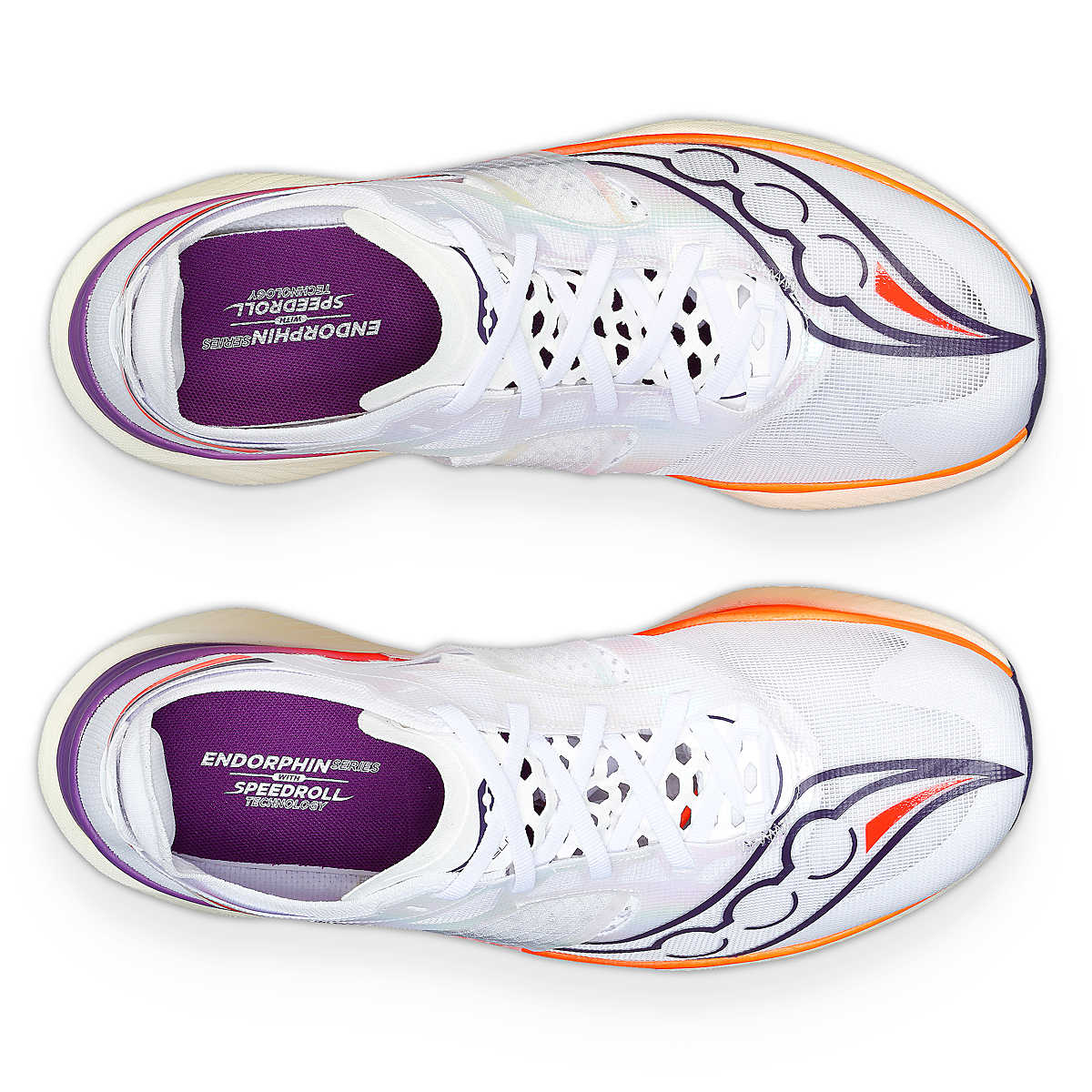 Saucony Endorphin Elite, Herren, white/vizired blanc - Image 5
