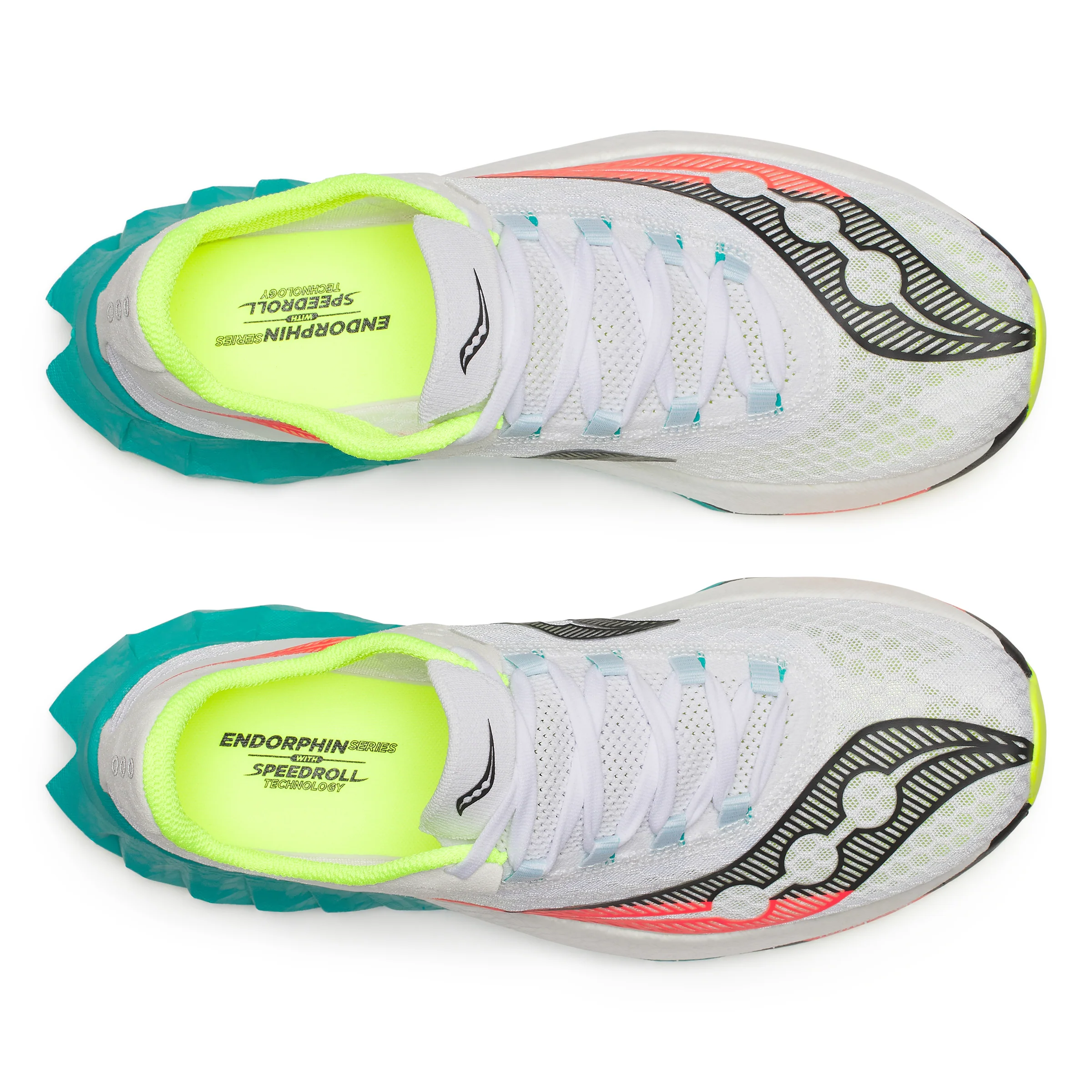 Saucony Endorphin Pro 4, Laufschuh, Herren, White/Mutant - Image 4