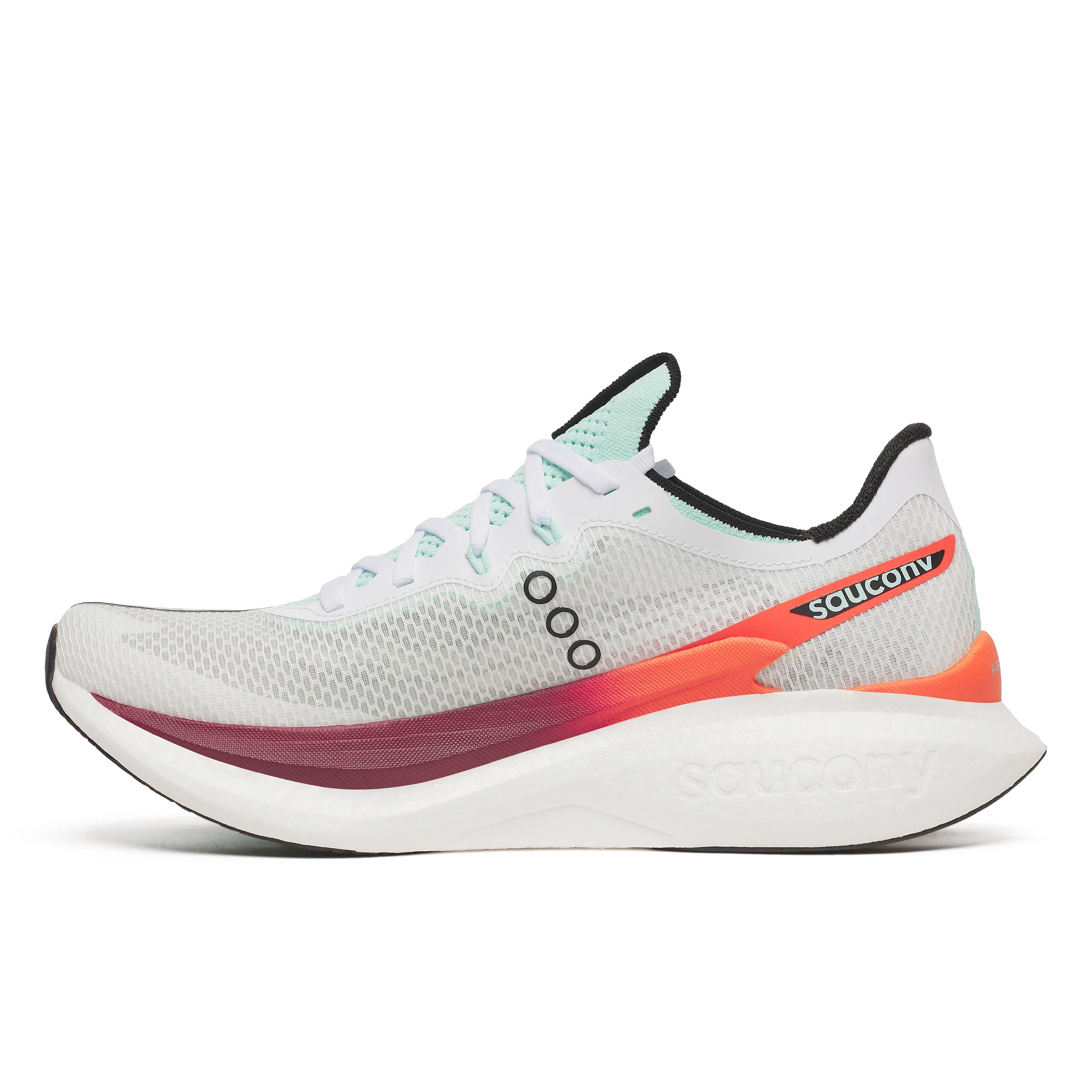 Saucony Endorphin Pro 5, Laufschuh, Herren, White/Crimson - Image 2