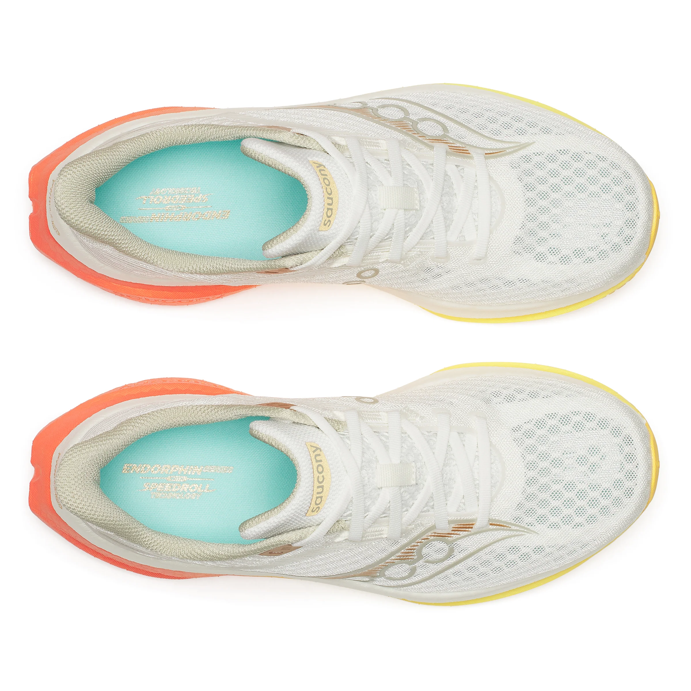 Saucony Endorphin Speed 5, Laufschuh, Herren, Ivory/Fire - Image 3