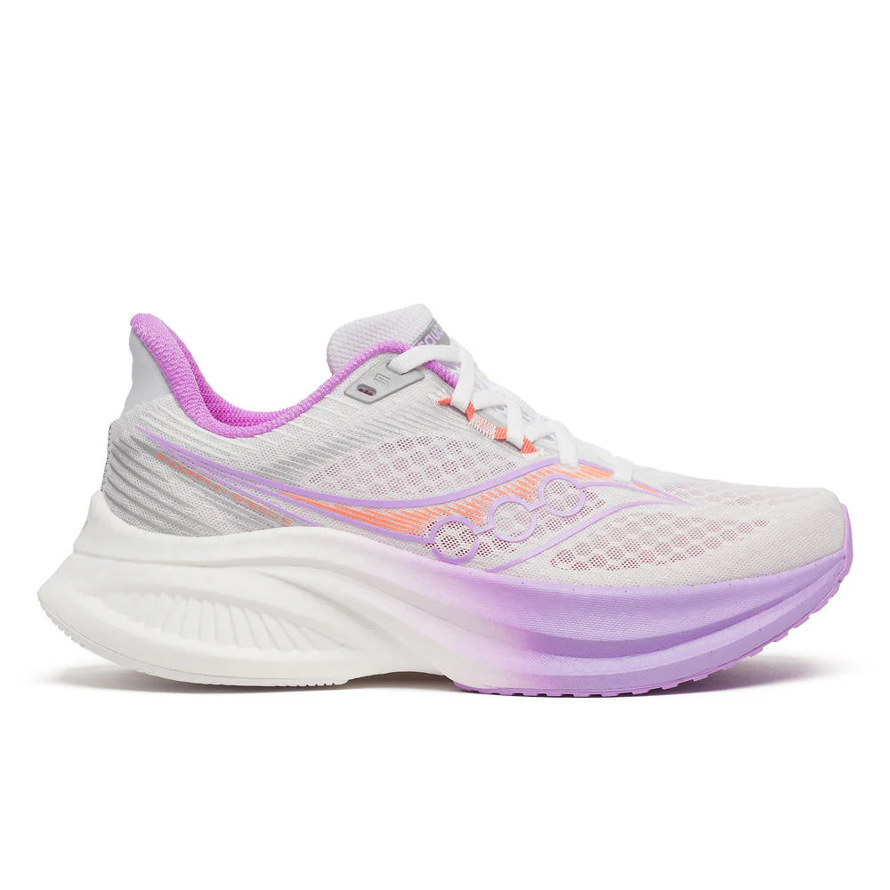 Saucony Endorphin Speed 5, Laufschuhe, Damen, White/Crocus