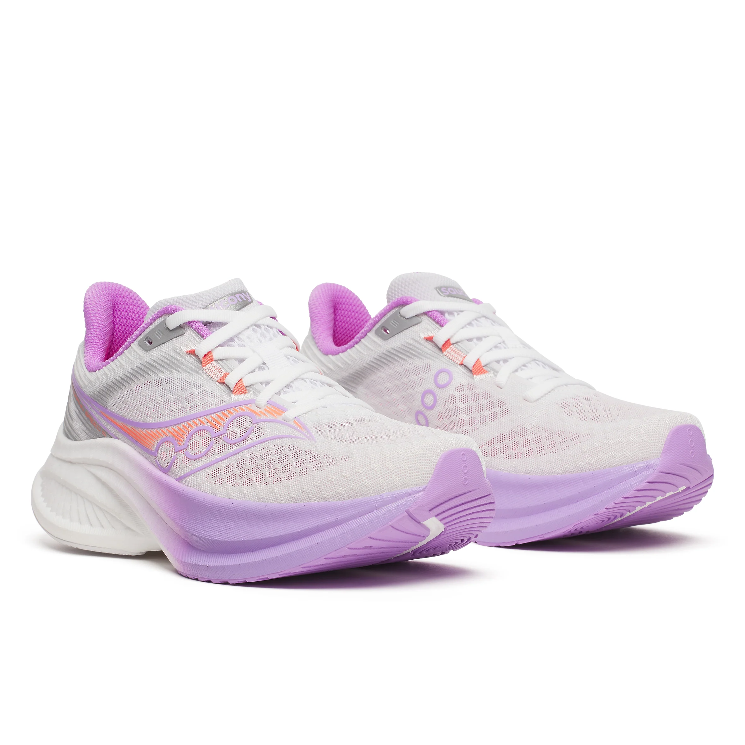 Saucony Endorphin Speed 5, Laufschuhe, Damen, White/Crocus - Image 3