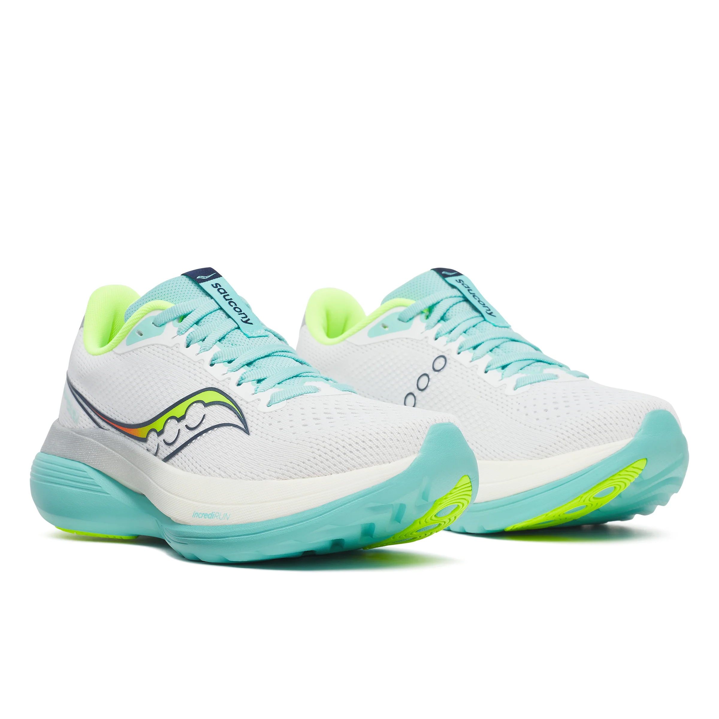 Saucony Endorphin Trainer, Laufschuh, Damen, White/Aqua - Image 3