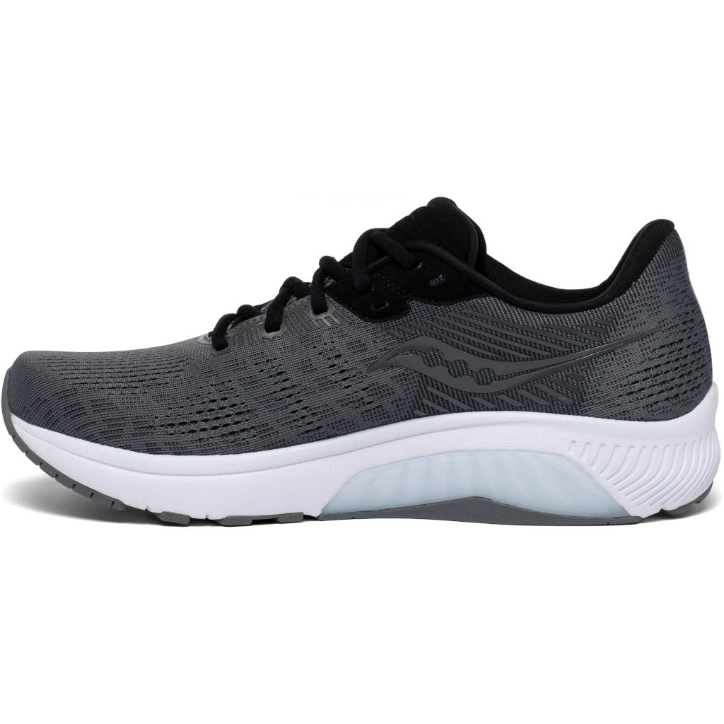 Saucony Guide 14, Herren, coal/vizigold, grau/gold - Image 2