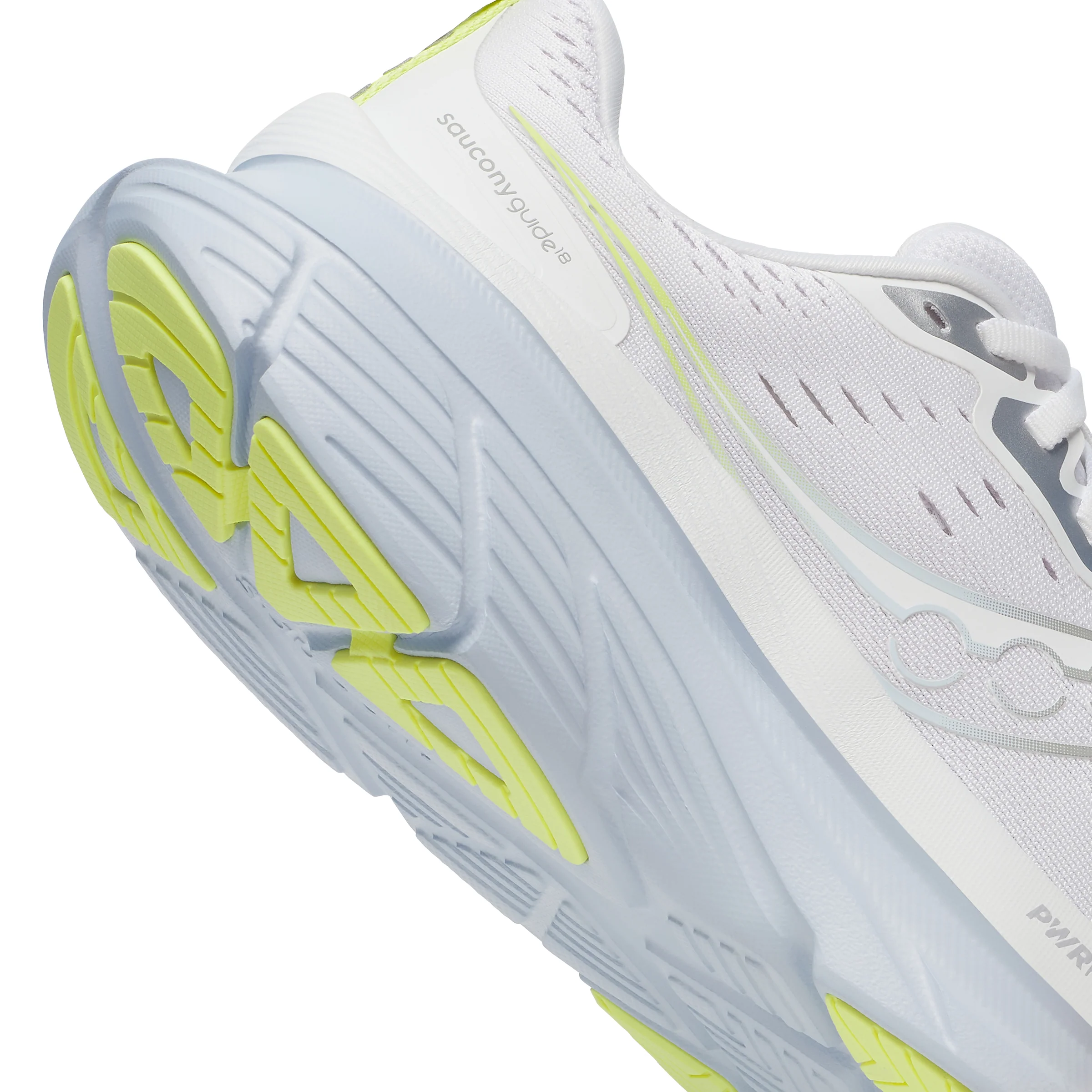 Saucony Guide 18, Laufschuhe, Damen, White/Ice Melt - Image 8