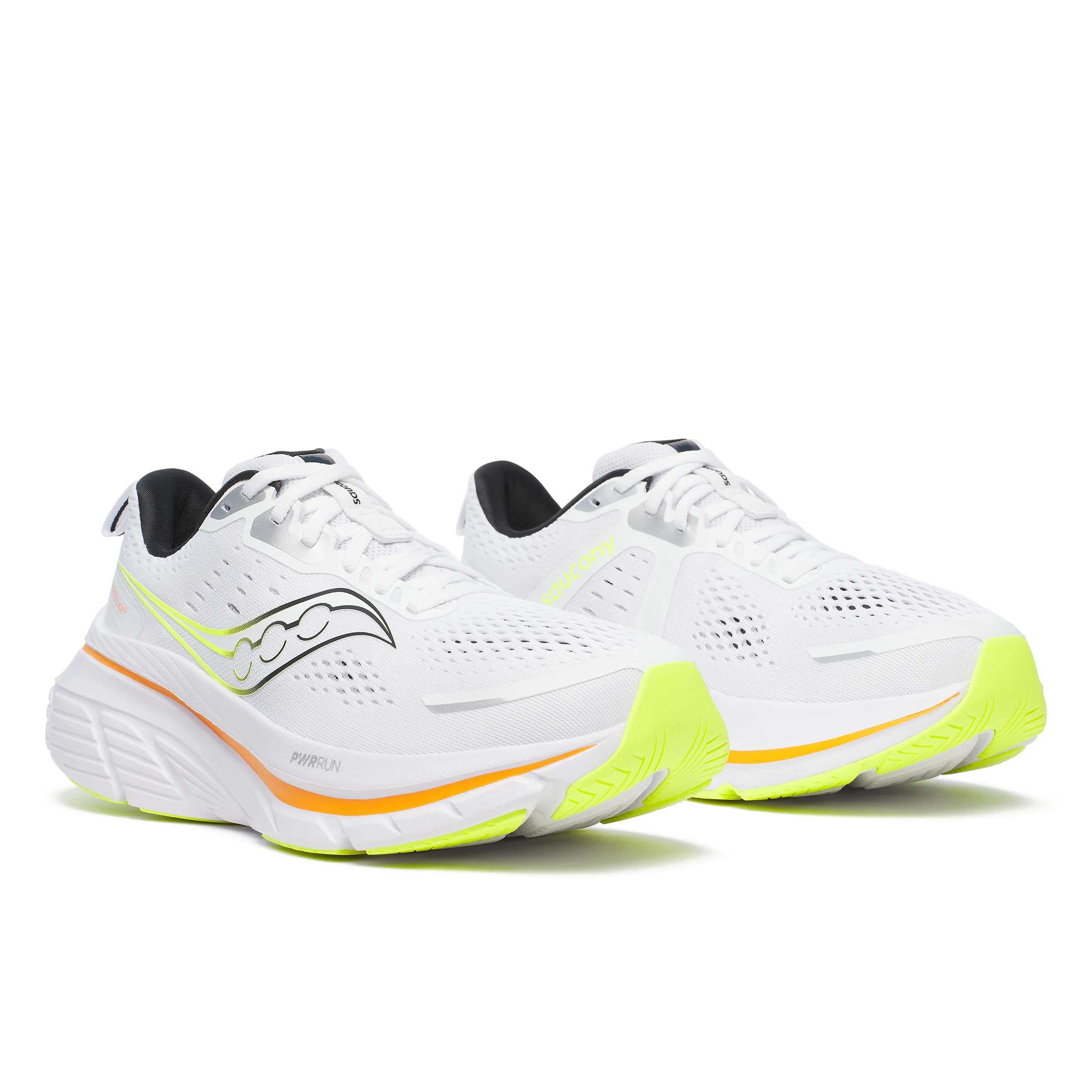 Saucony Guide 18, Laufschuhe, Herren, White/Peel - Image 3