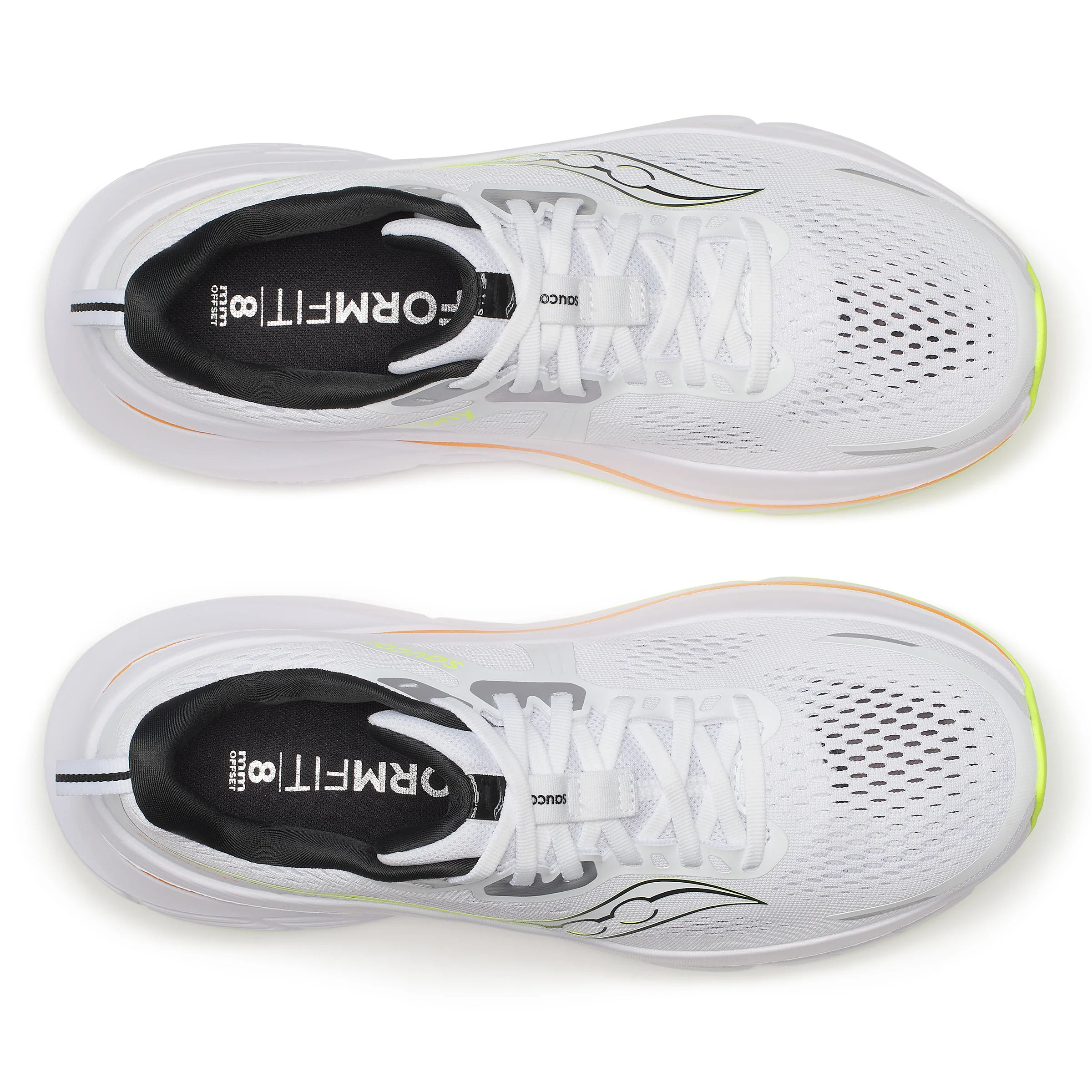 Saucony Guide 18, Laufschuhe, Herren, White/Peel - Image 5