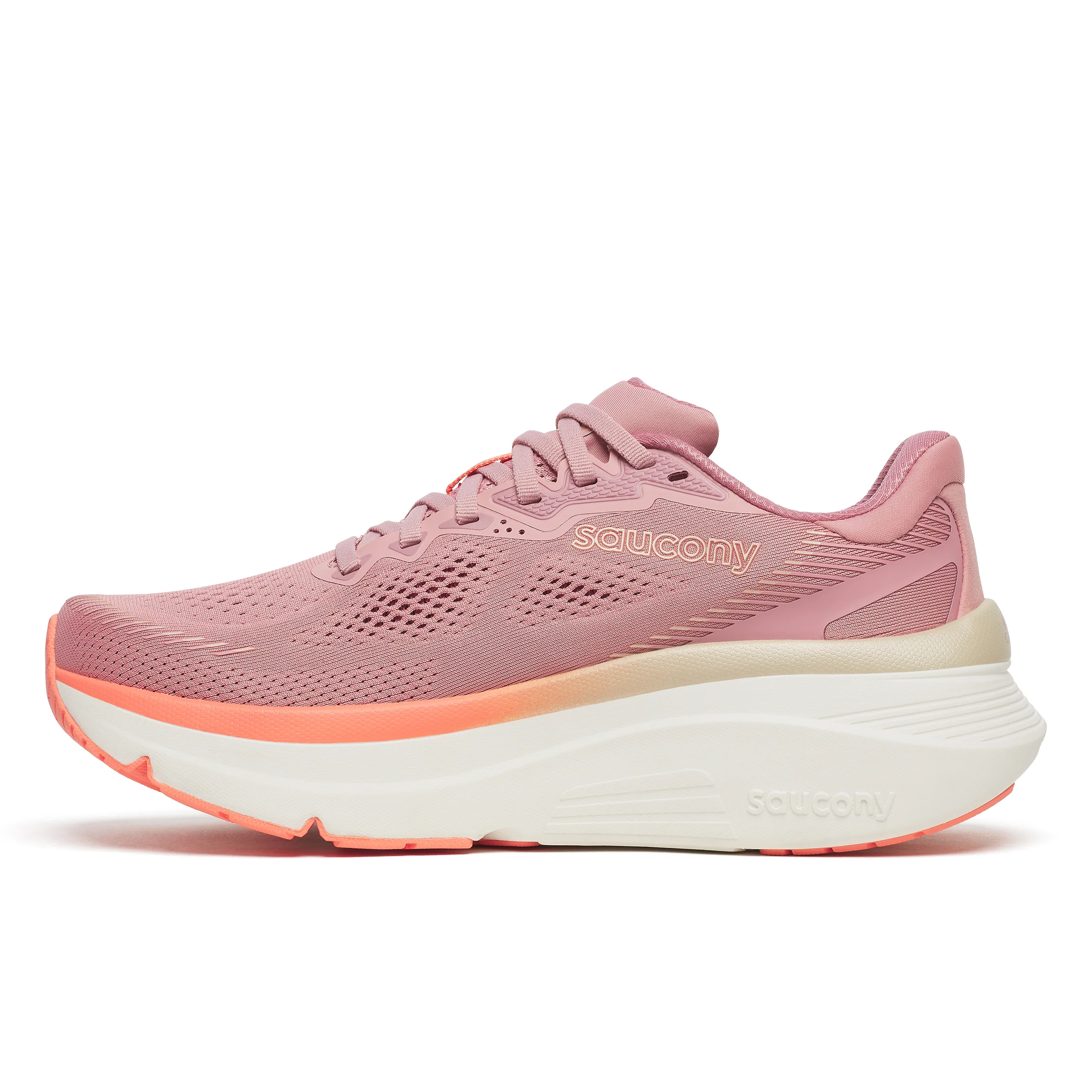 Saucony Guide 19, Laufschuhe, Damen, Mauve/Salmon - Image 2