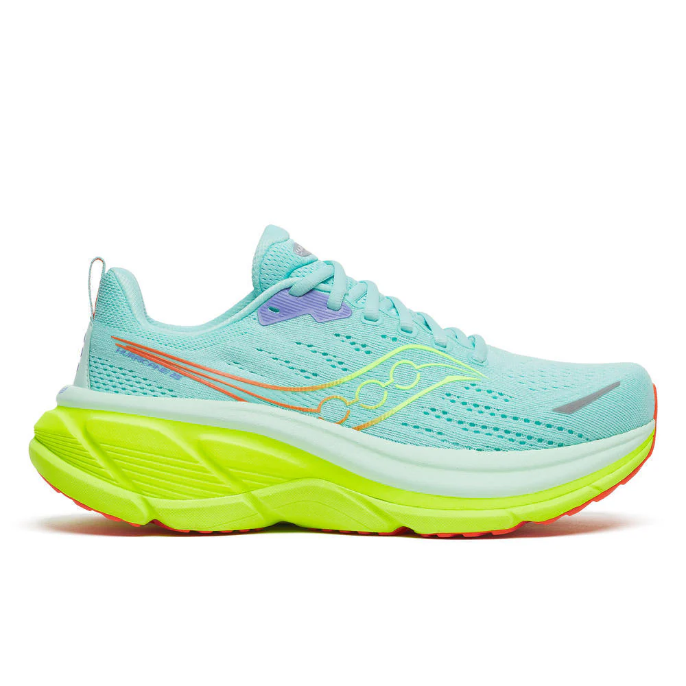 Saucony Hurricane 25, Laufschuh, Damen, Aqua/Citron