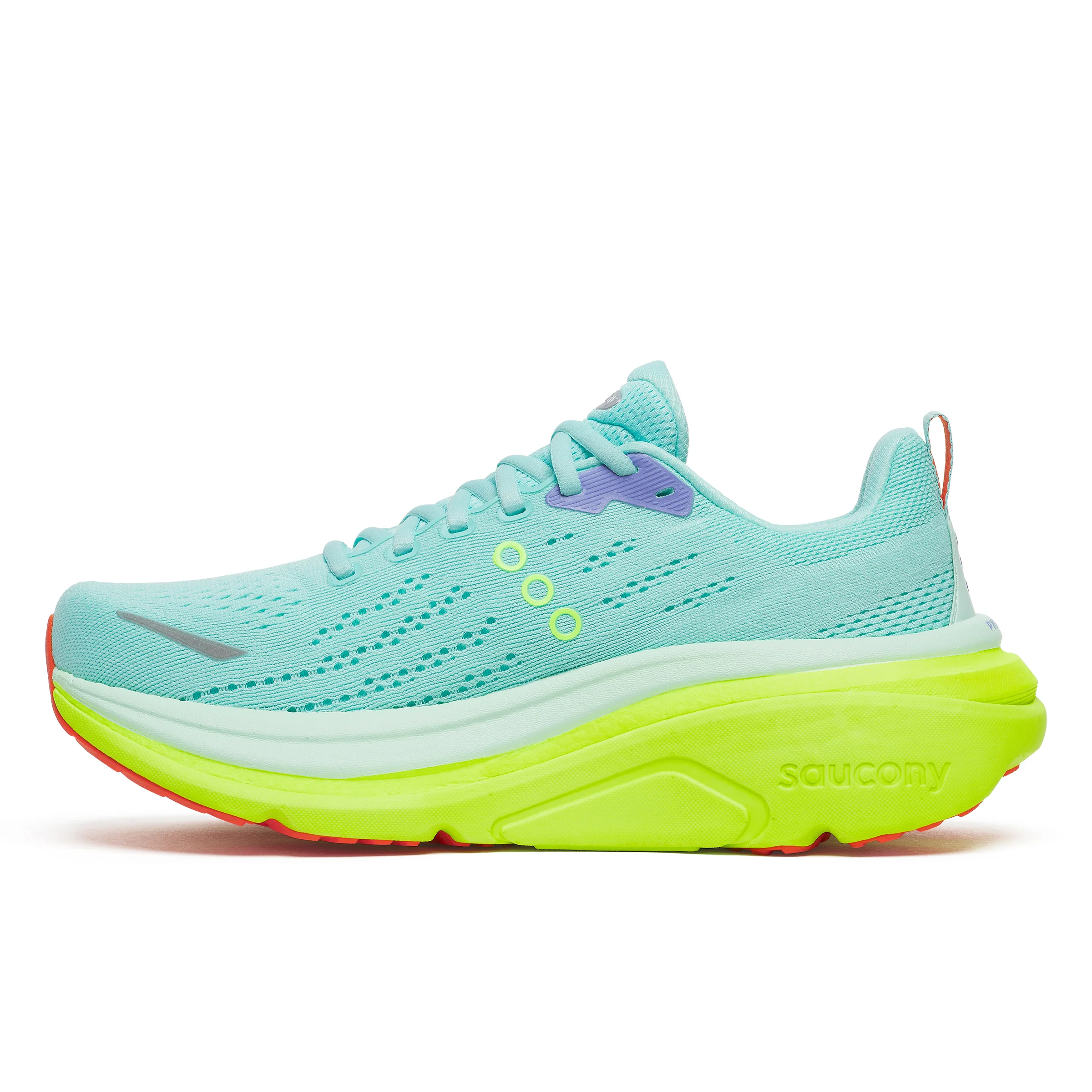 Saucony Hurricane 25, Laufschuh, Damen, Aqua/Citron - Image 2