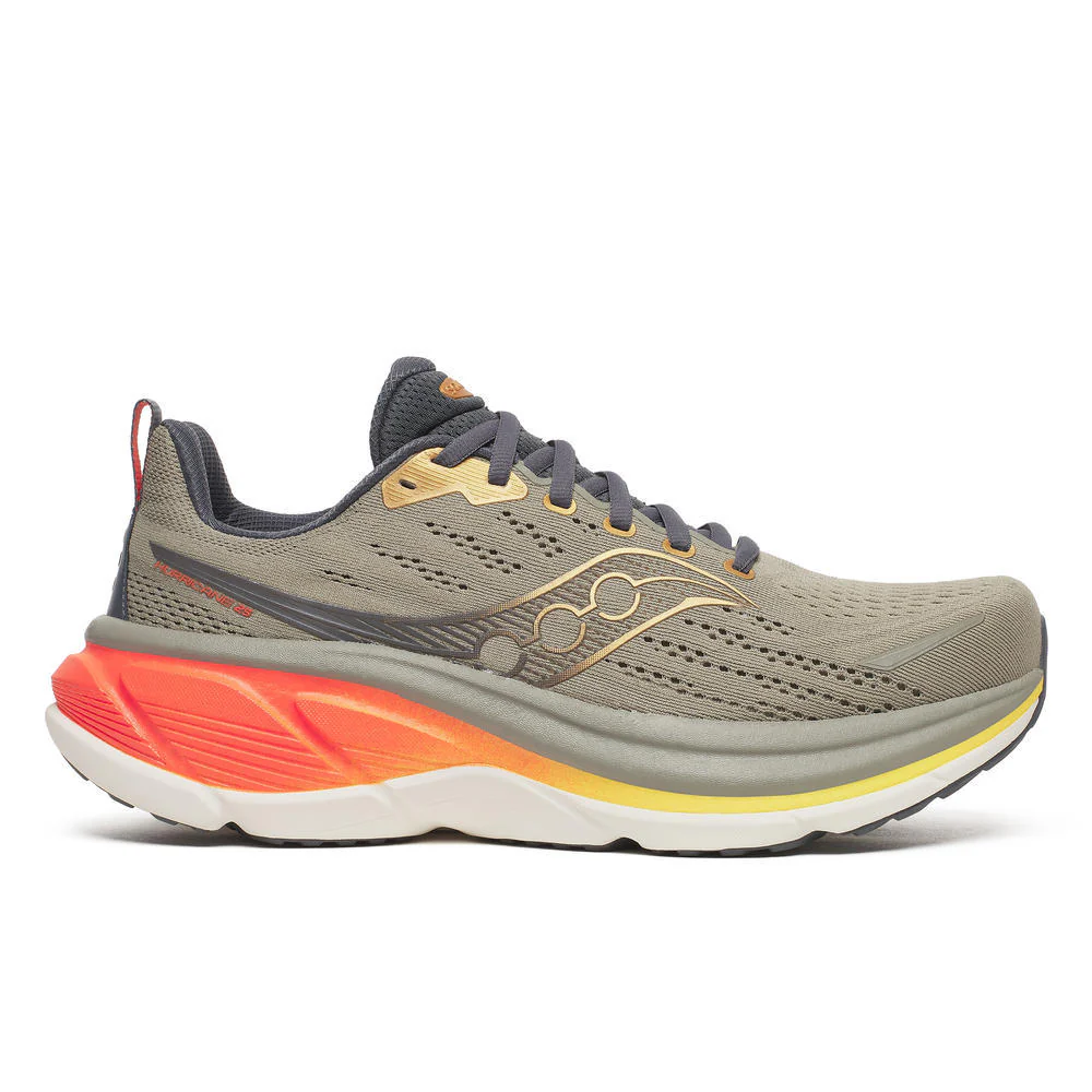 Saucony Hurricane 25, Laufschuh, Herren, Laurel/Fire