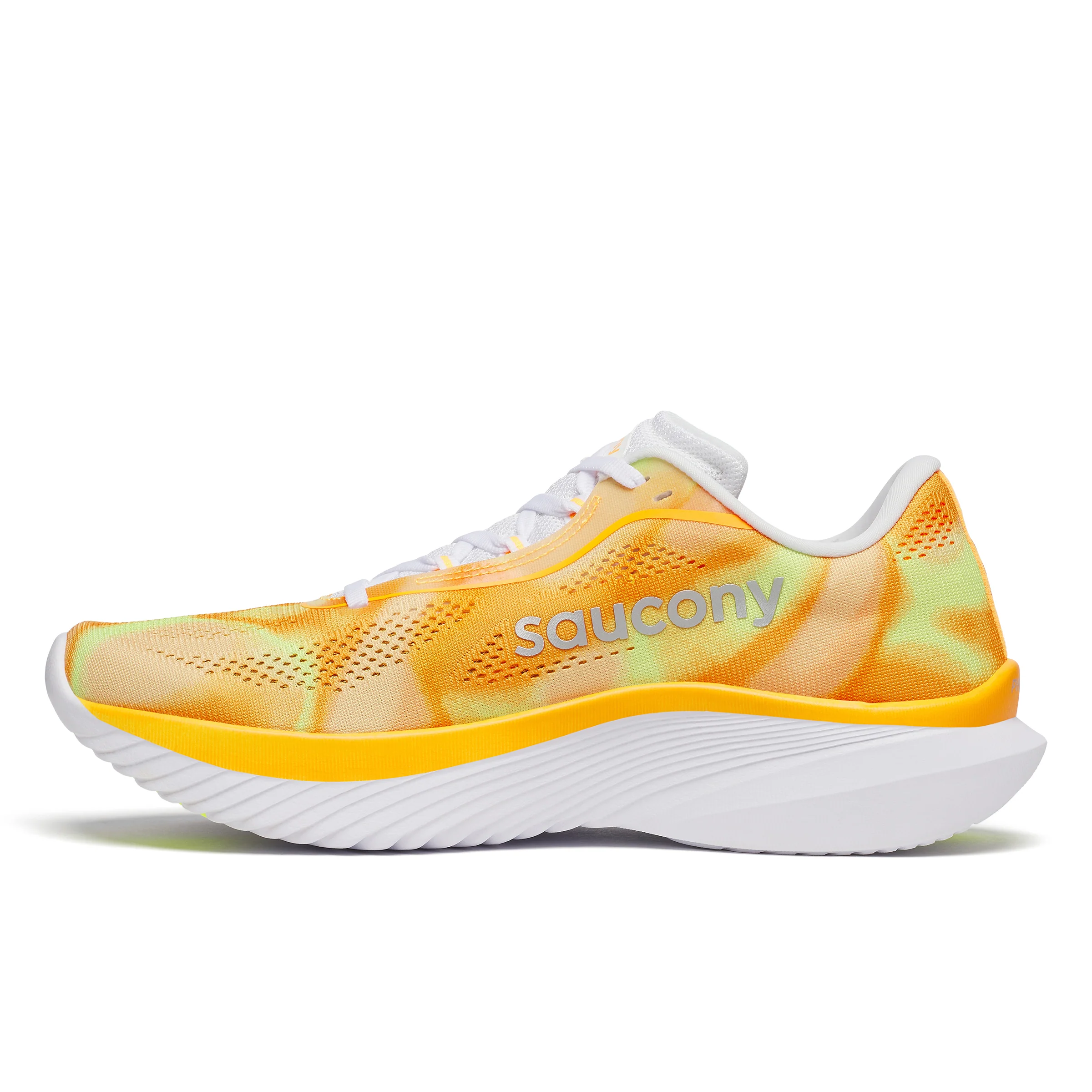 Saucony Kinvara 15, Laufschuhe, Herren, Peel/White Orange Clair - Image 2