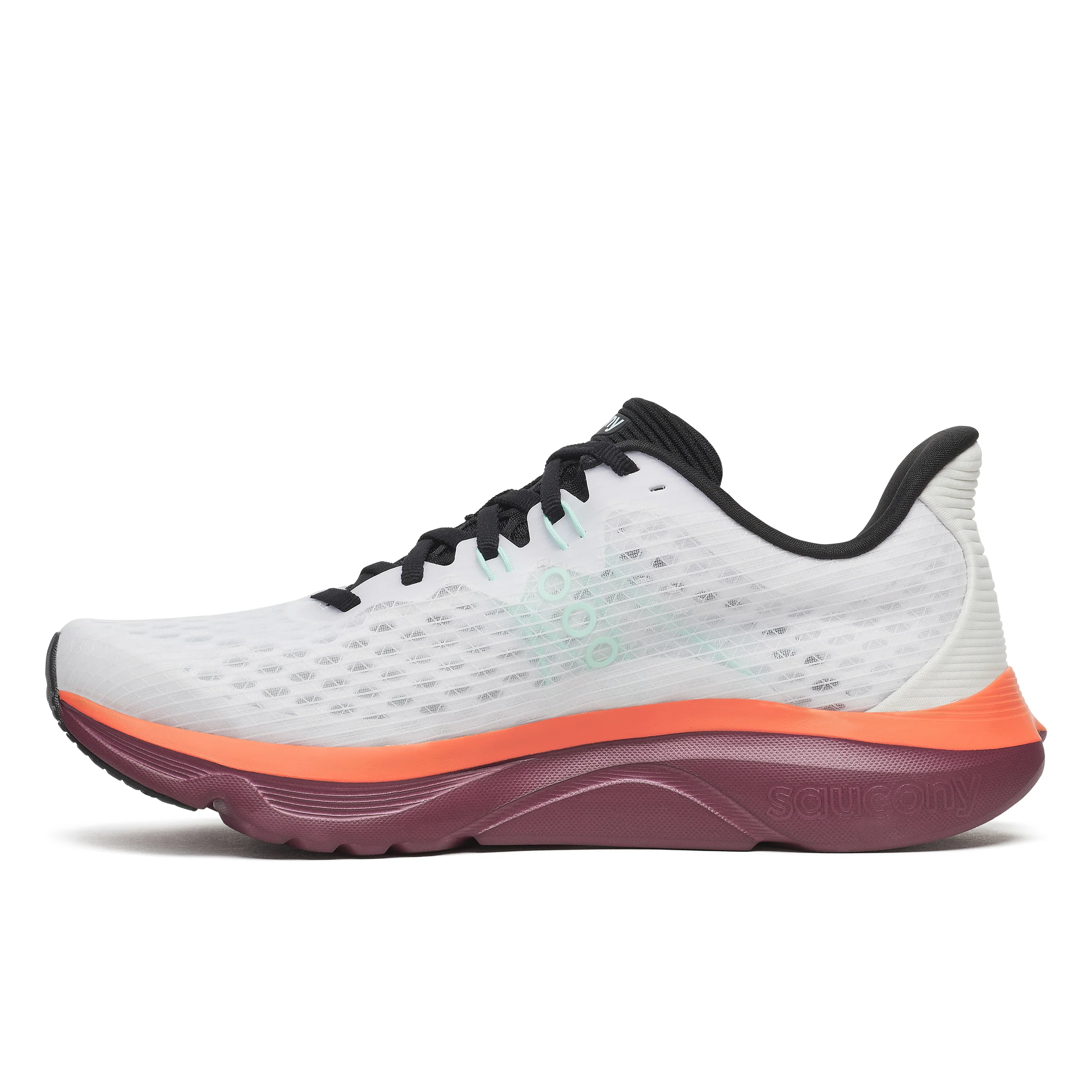 Saucony Kinvara 16, Laufschuh, Herren, White/Crimson - Image 2