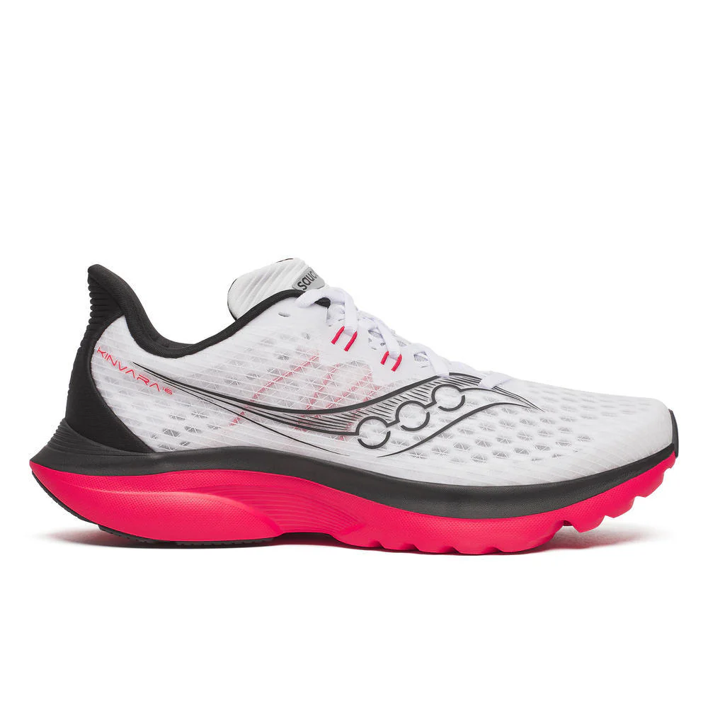 Saucony Kinvara 16, Laufschuh, Herren, White/Red