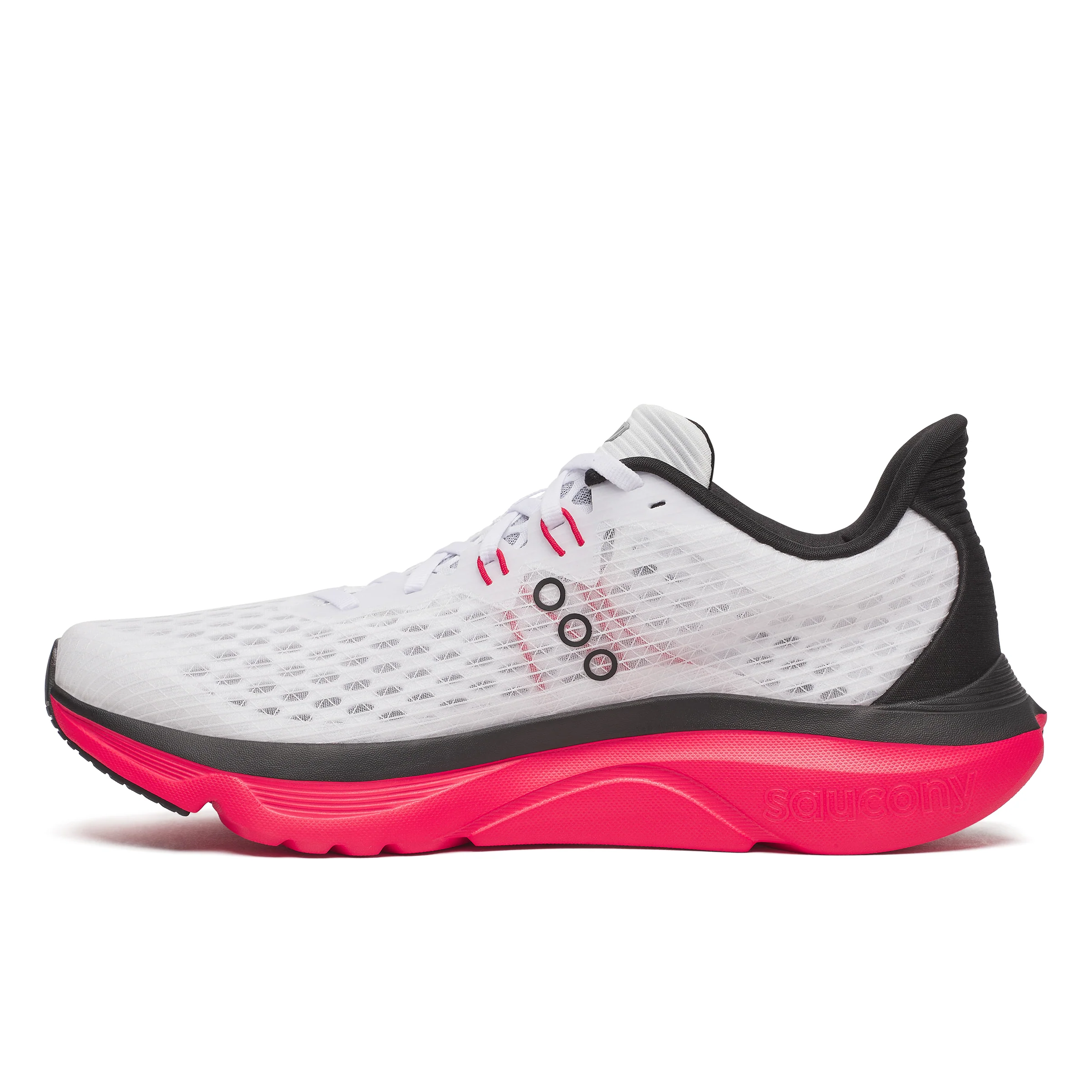 Saucony Kinvara 16, Laufschuh, Herren, White/Red - Image 2