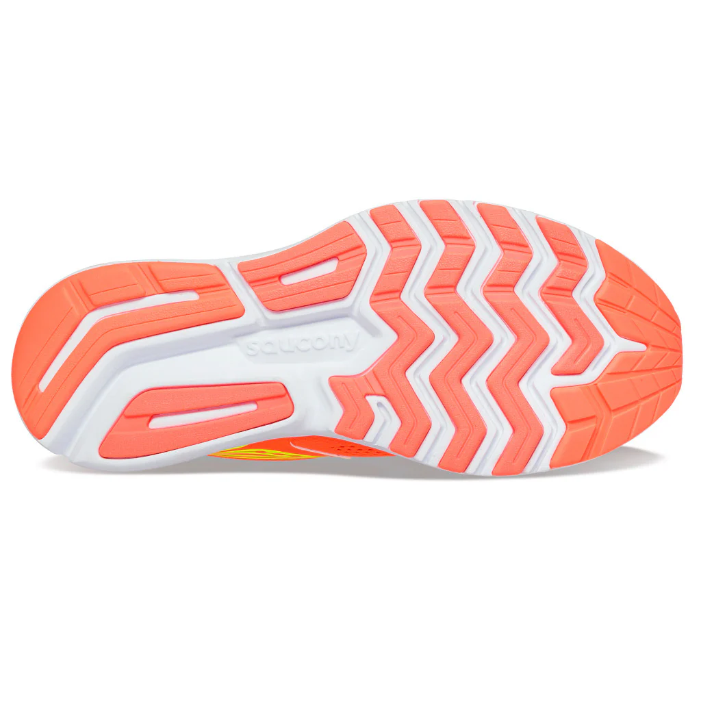 Saucony München 5, Damen, vizired/citron, orange/gelb/grün/weiß - Image 3