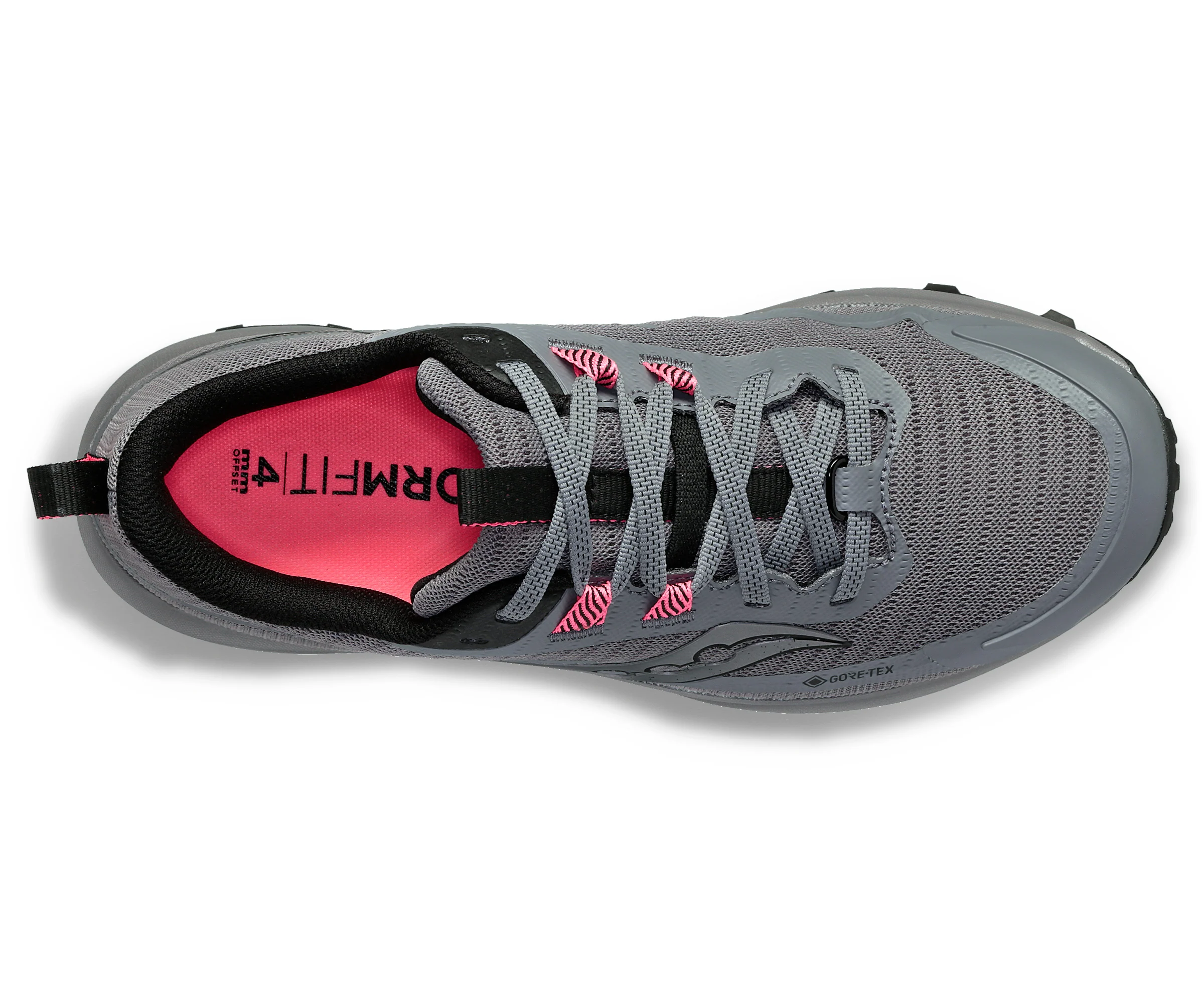 Saucony Peregrine 13 GTX, Damen, grey/black, grau/schwarz - Image 3