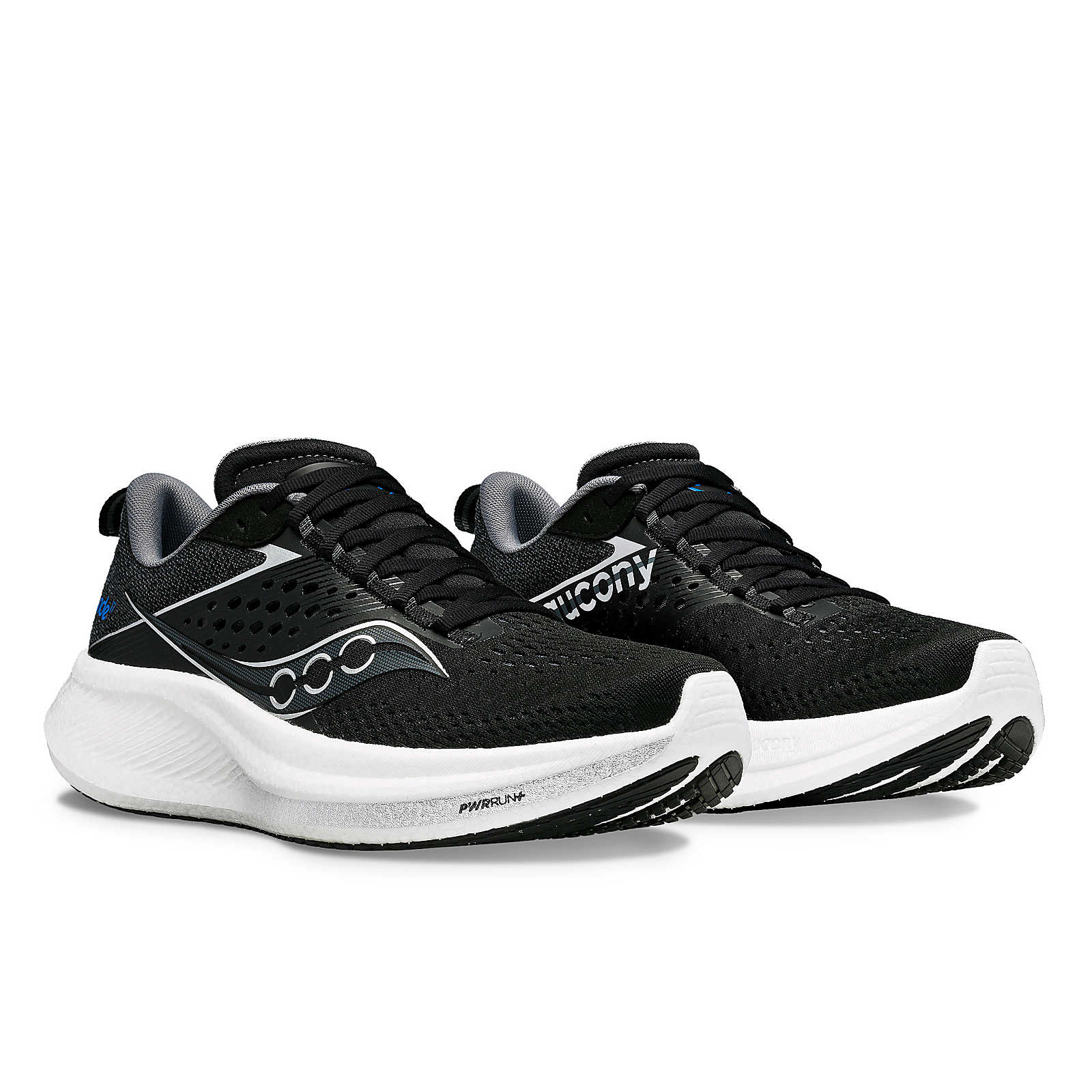 Saucony Ride 17, Damen, Laufschuhe, Black/White - Image 3