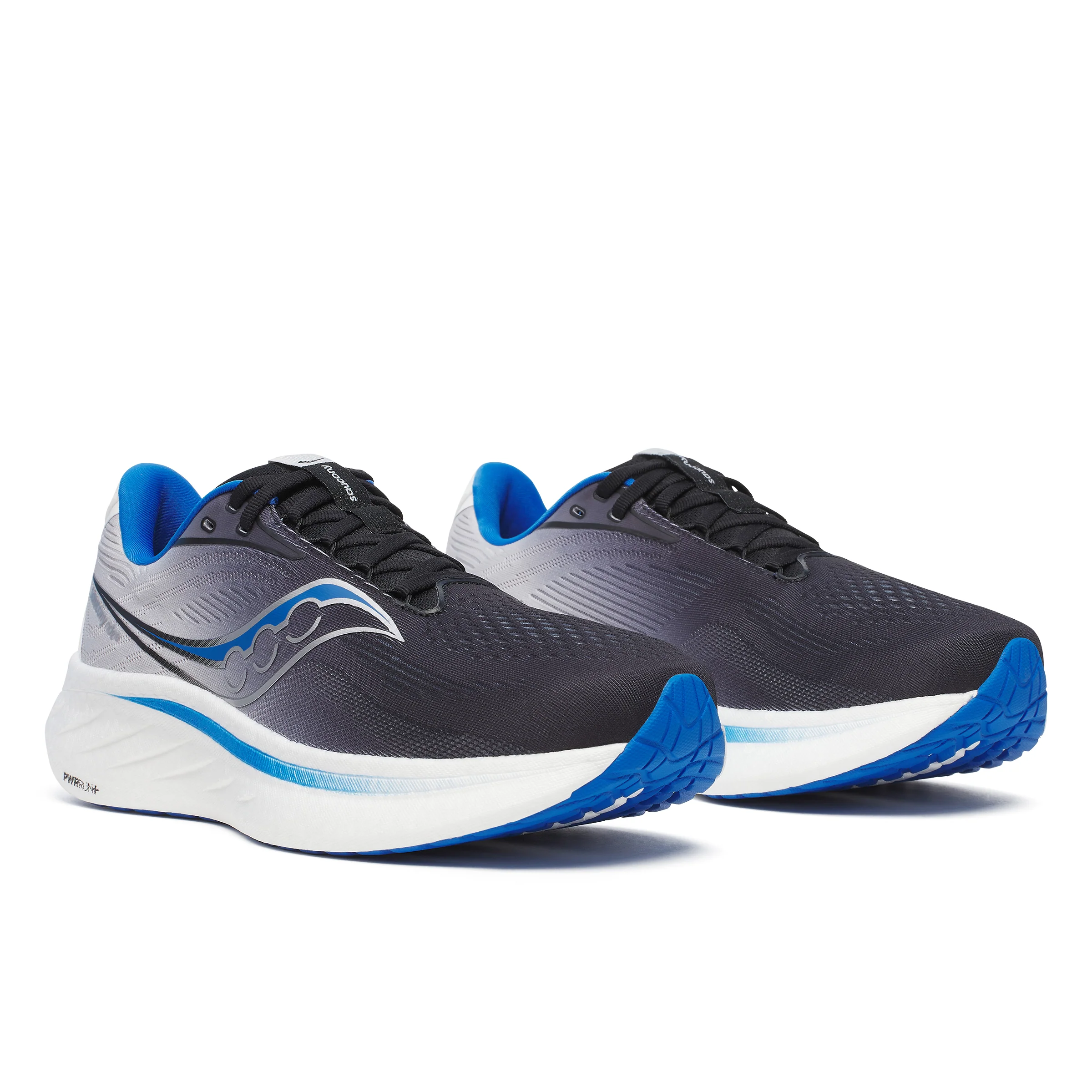 Saucony Ride 18, Laufschuh, Herren, BLACK/SKYDIVER - Image 3