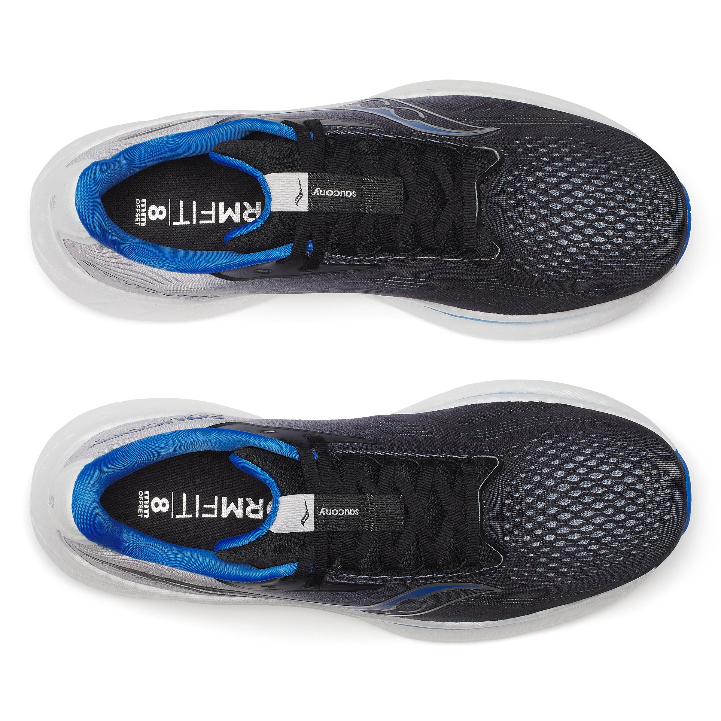 Saucony Ride 18, Laufschuh, Herren, BLACK/SKYDIVER - Image 5