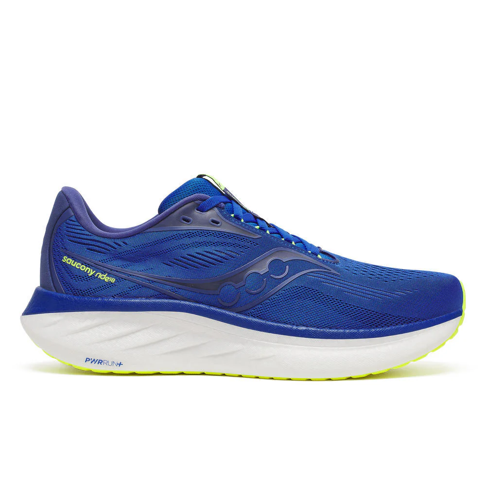 Saucony Ride 18, Laufschuh, Herren, Lapis/Citron