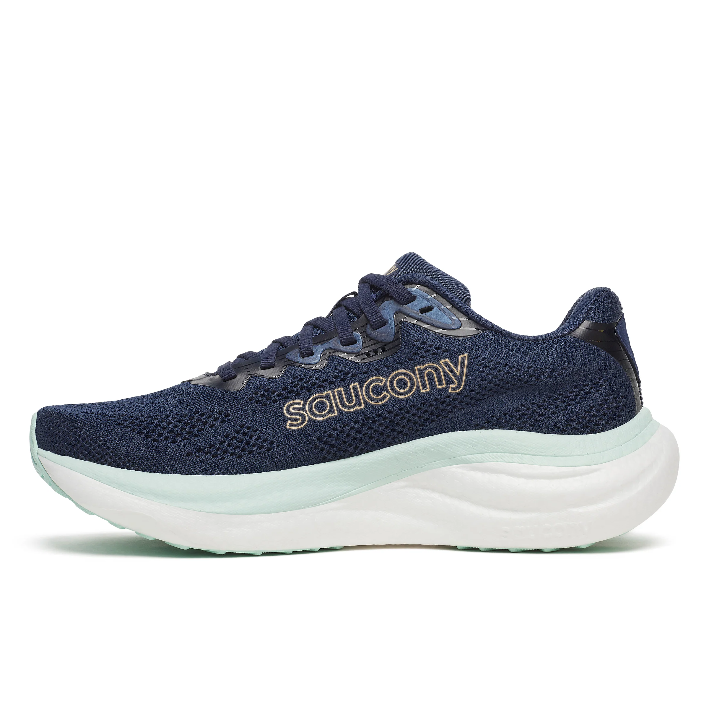 Saucony Ride 19, Laufschuh, Damen, Navy/Aqua - Image 2