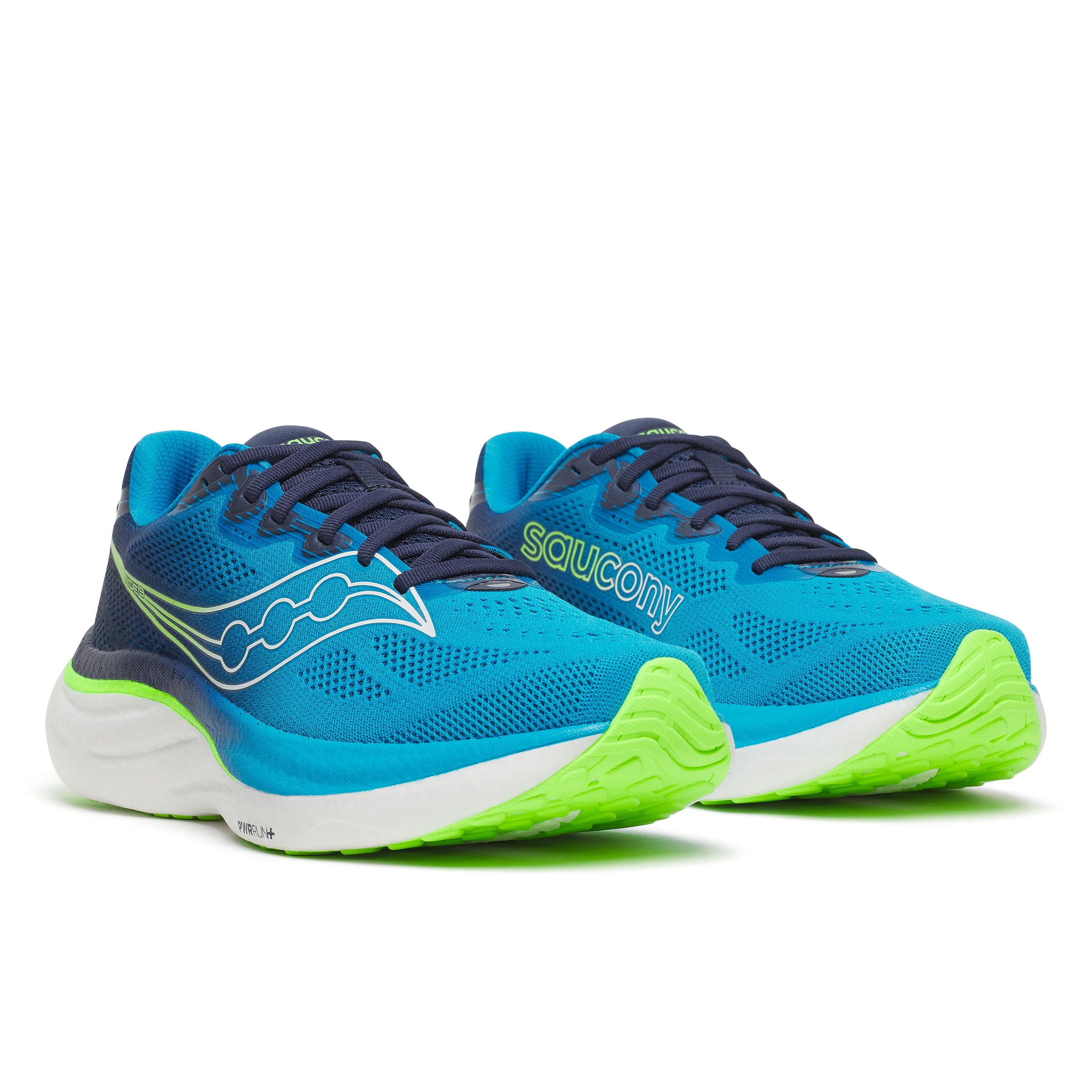 Saucony Ride 19, Laufschuh, Herren, Cobalt/Slime - Image 3