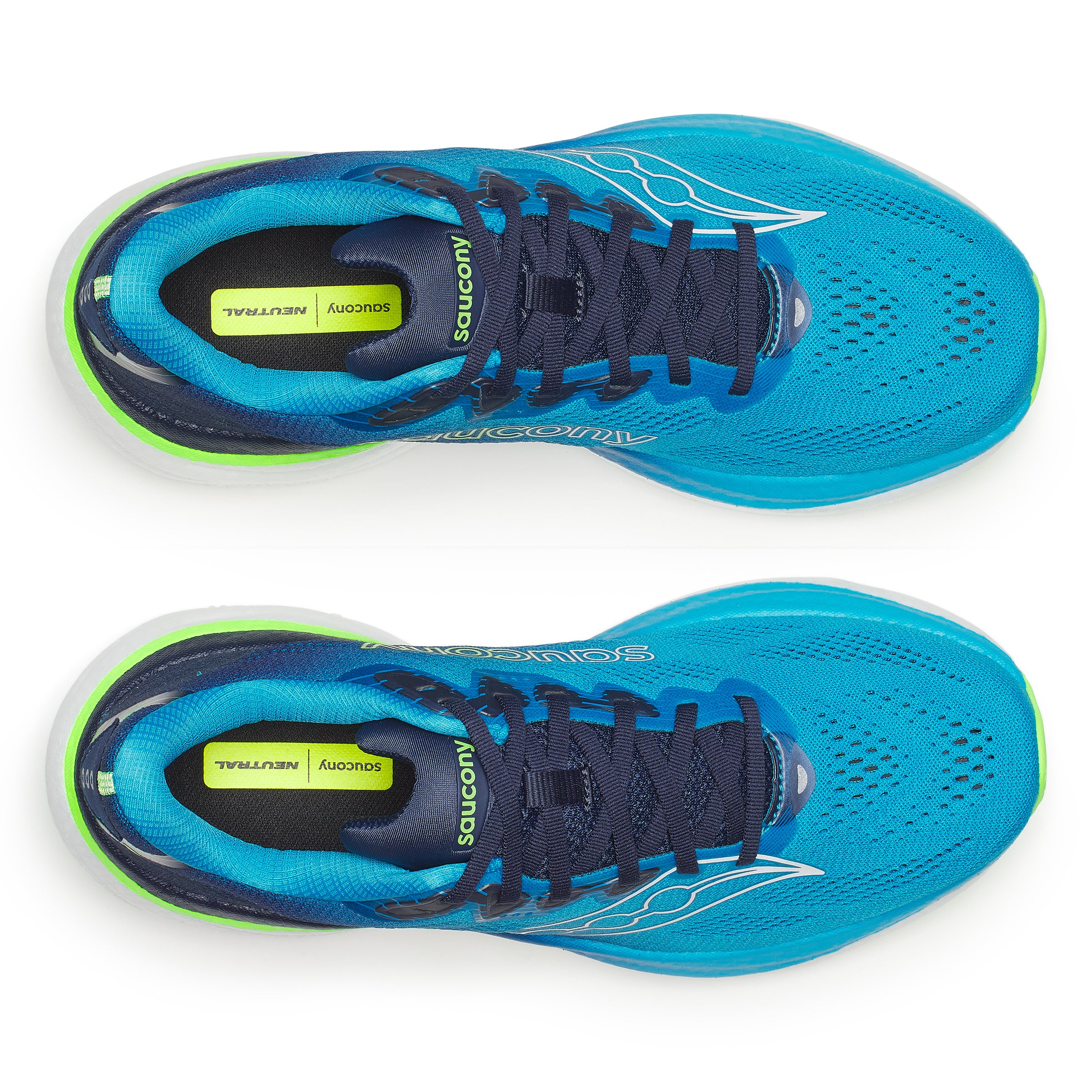 Saucony Ride 19, Laufschuh, Herren, Cobalt/Slime - Image 5
