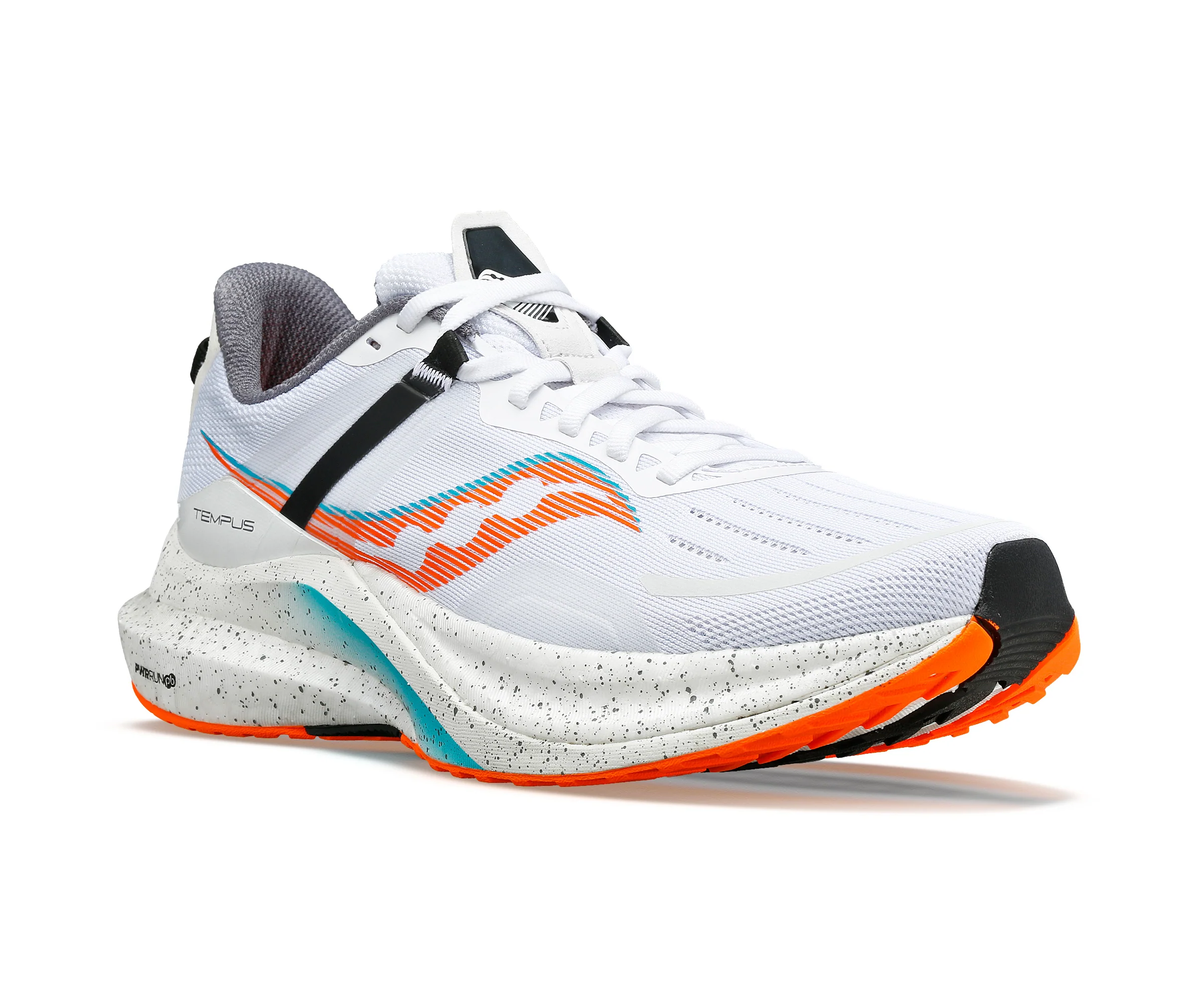 Saucony Tempus, Herren, white/viziorange, weiß/orange - Image 5