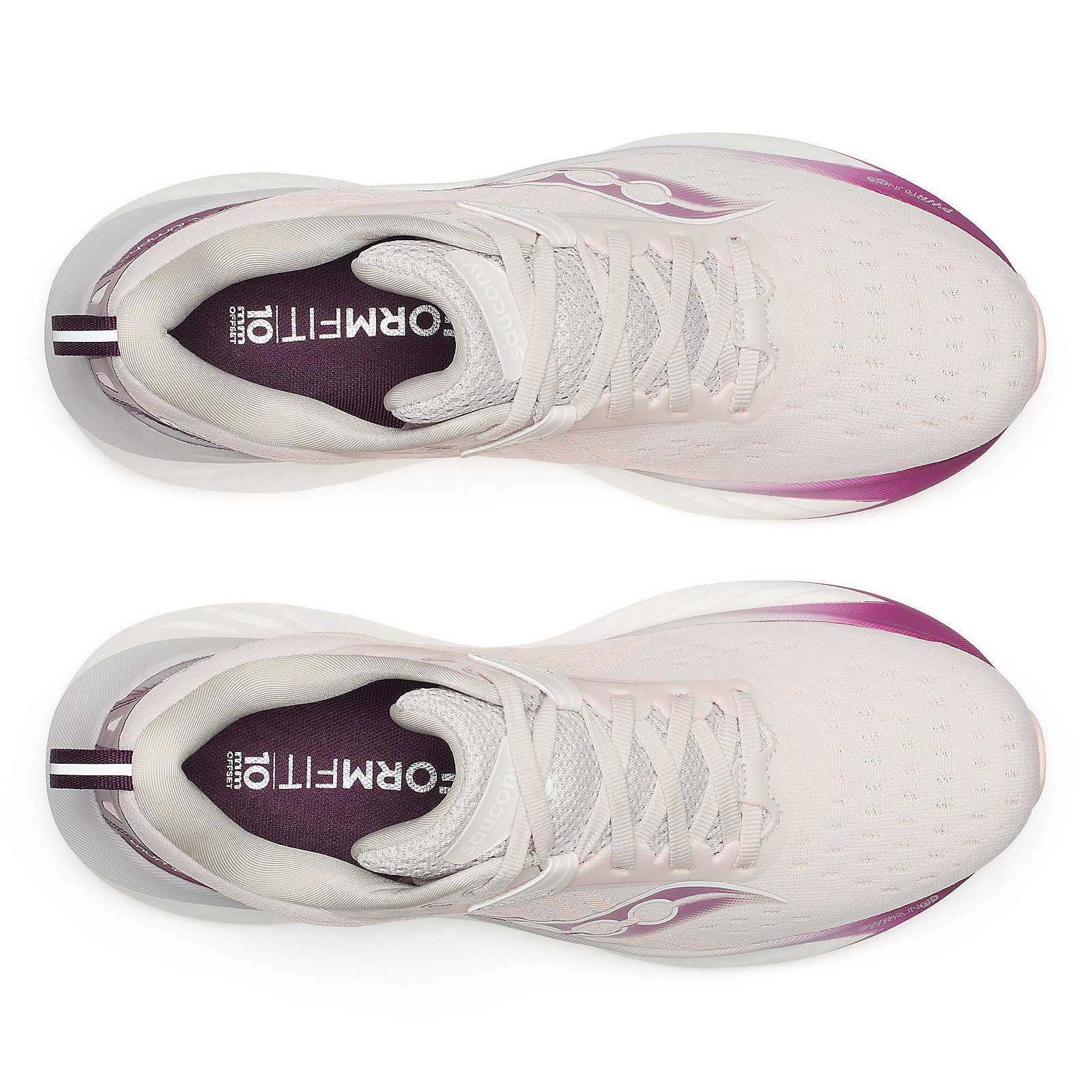 Saucony Triumph 22, Damen, Moon/Eggplant - Image 5