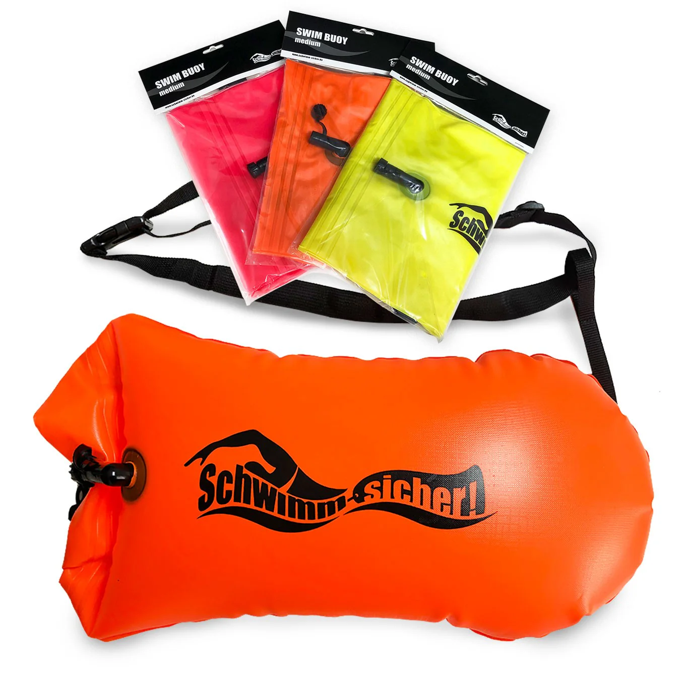 schwimm-sicher.de Swim Buoy, medium, diverse Farben - Image 4