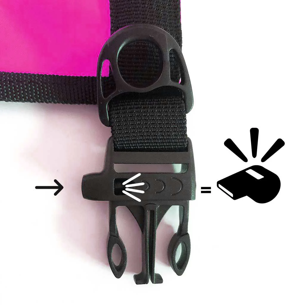 schwimm-sicher.de Swim & Safety Buoy Mesh, pink - Image 3
