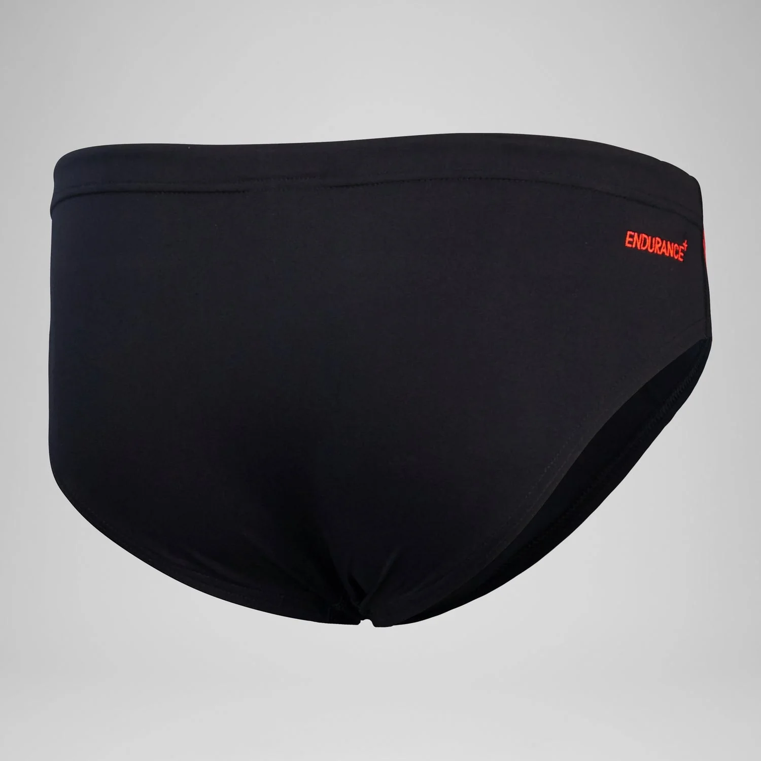 Speedo Badehose mit Tech-Einsätzen, Herren, schwarz/rot - Image 2