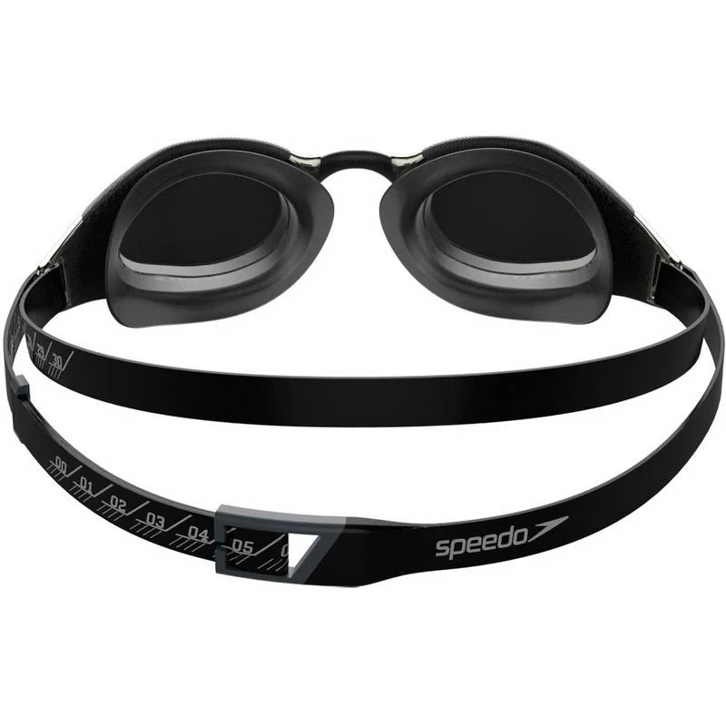 Speedo Fastskin Hyper Elite Mirror, Schwimmbrille, unisex, schwarz/silber - Image 3