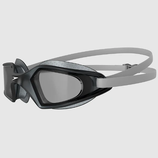 Speedo Hydropulse, Schwimmbrille, White/Grey - Image 2