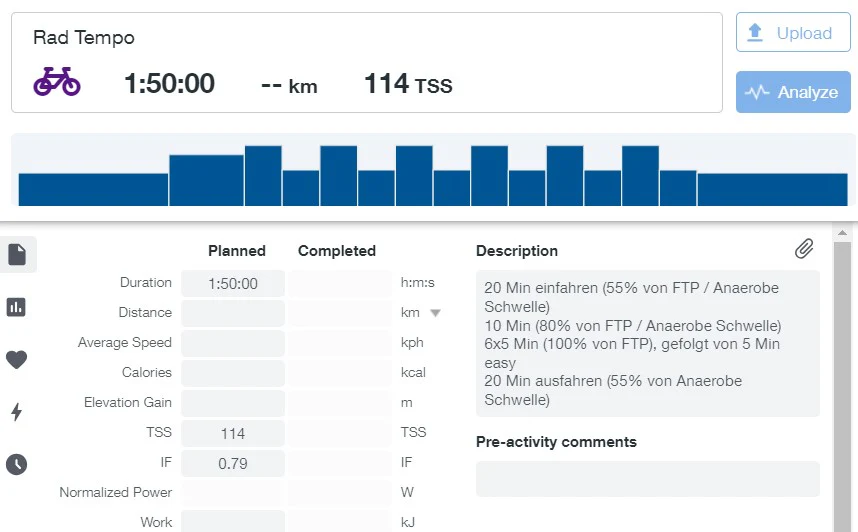 Trainingsplan Triathlon: 20 Wochen Mitteldistanz / Ironman 70.3 - Image 3