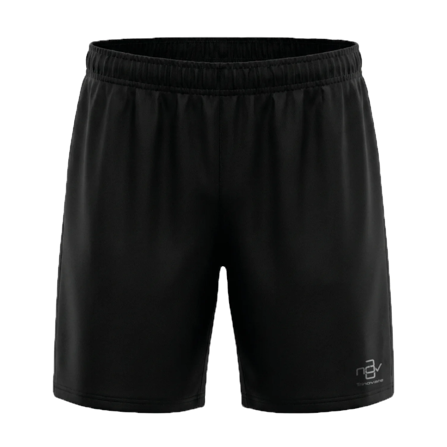 Trinovate Elite Short, Laufshort, Midnight Black, unisex