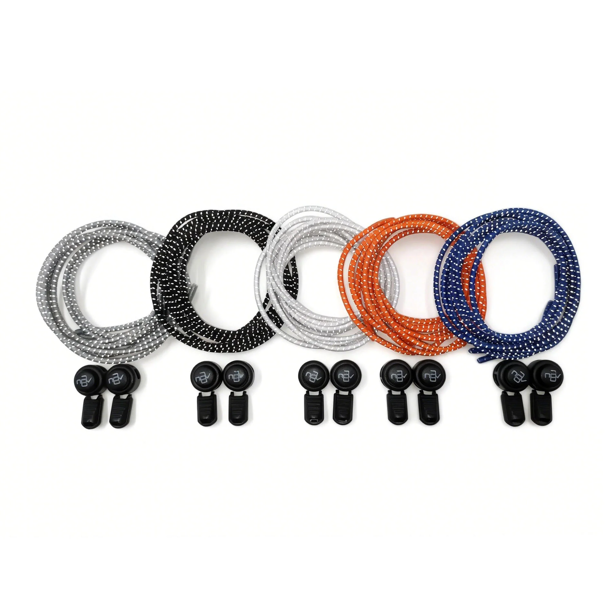 Trinovate Essential Speed Laces, elastische Schnürsenkel, Cloud Grey - Image 3
