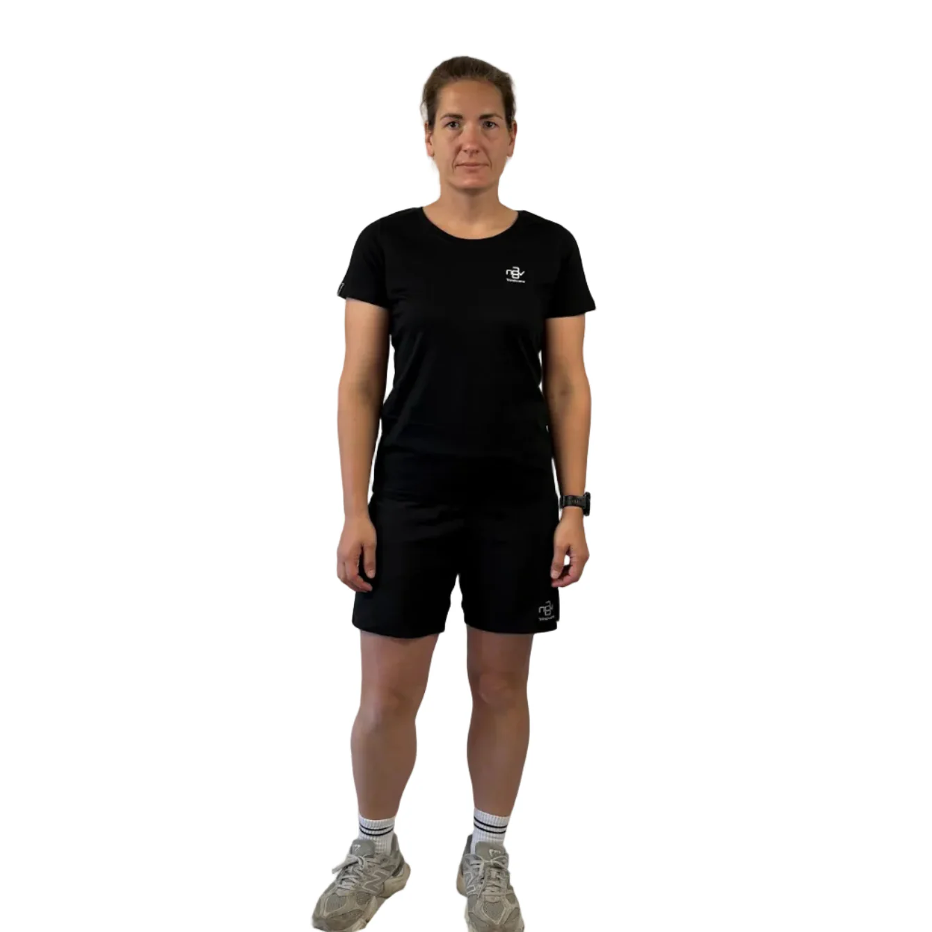 Trinovate Essential T-Shirt, Damen, Midnight Black - Image 5