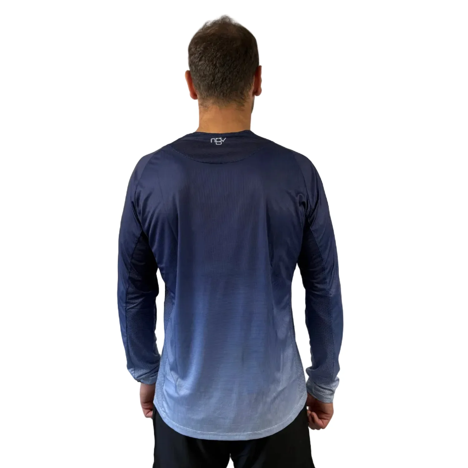 Trinovate Elite Laufshirt Longsleeve, Blue Horizon, unisex - Image 9