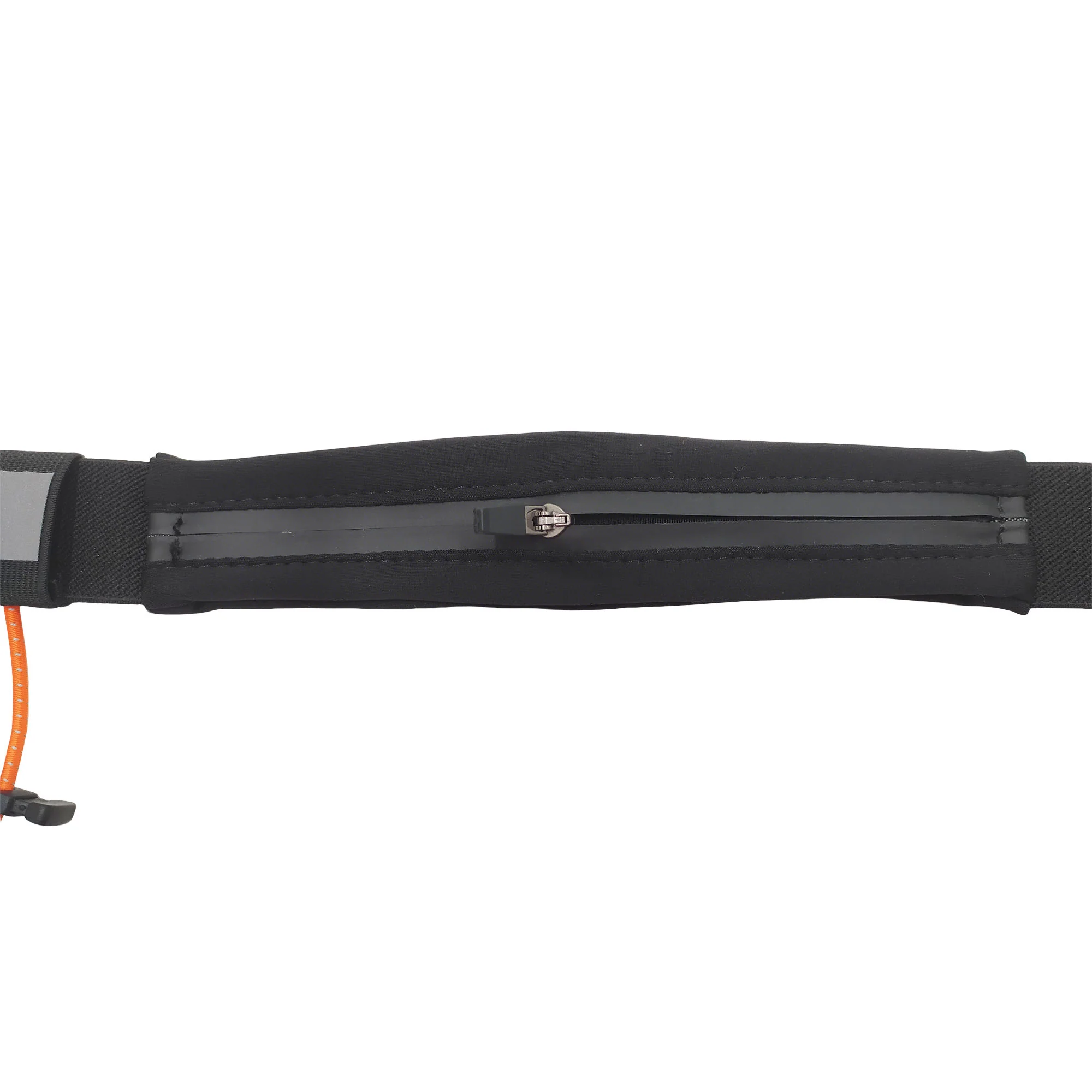 Trinovate Race Belt with Lycra Pocket Ultra Edition, Startnummernband mit Tasche, Midnight Black - Image 3