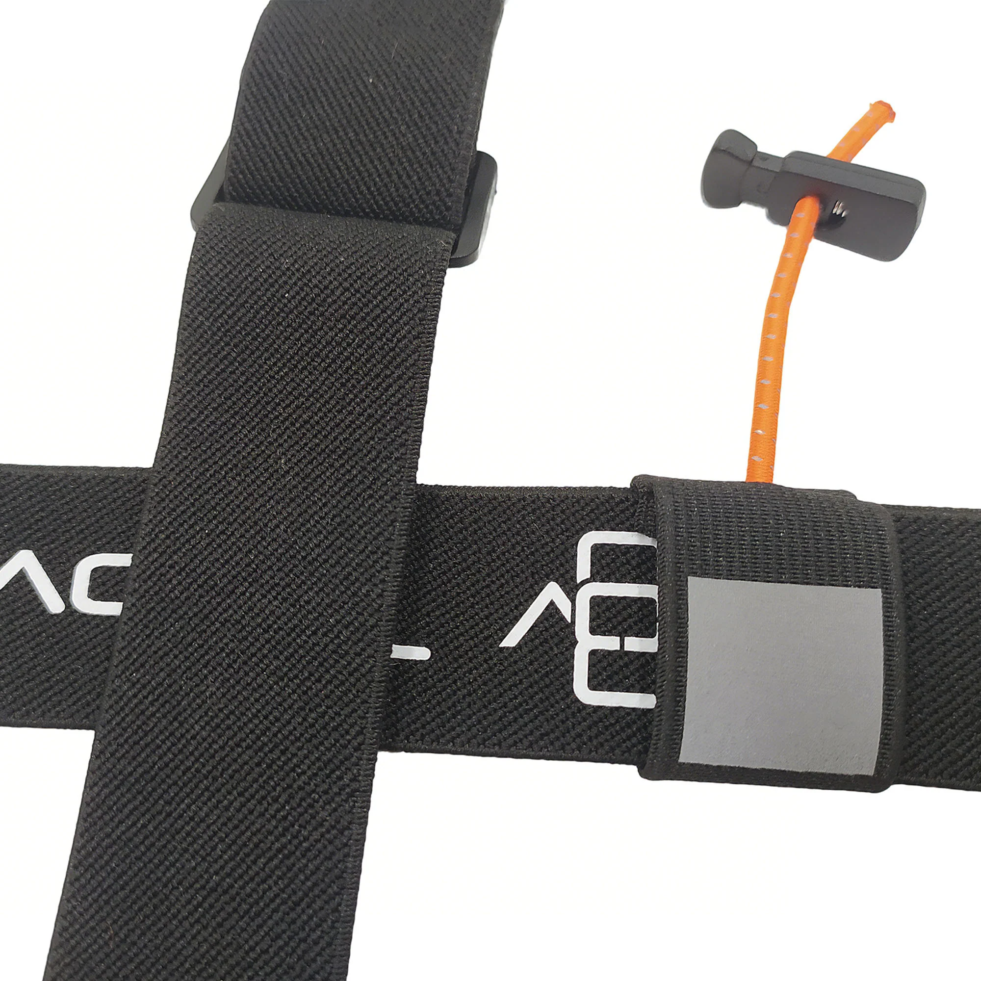 Trinovate Race Belt with Lycra Pocket Ultra Edition, Startnummernband mit Tasche, Midnight Black - Image 7