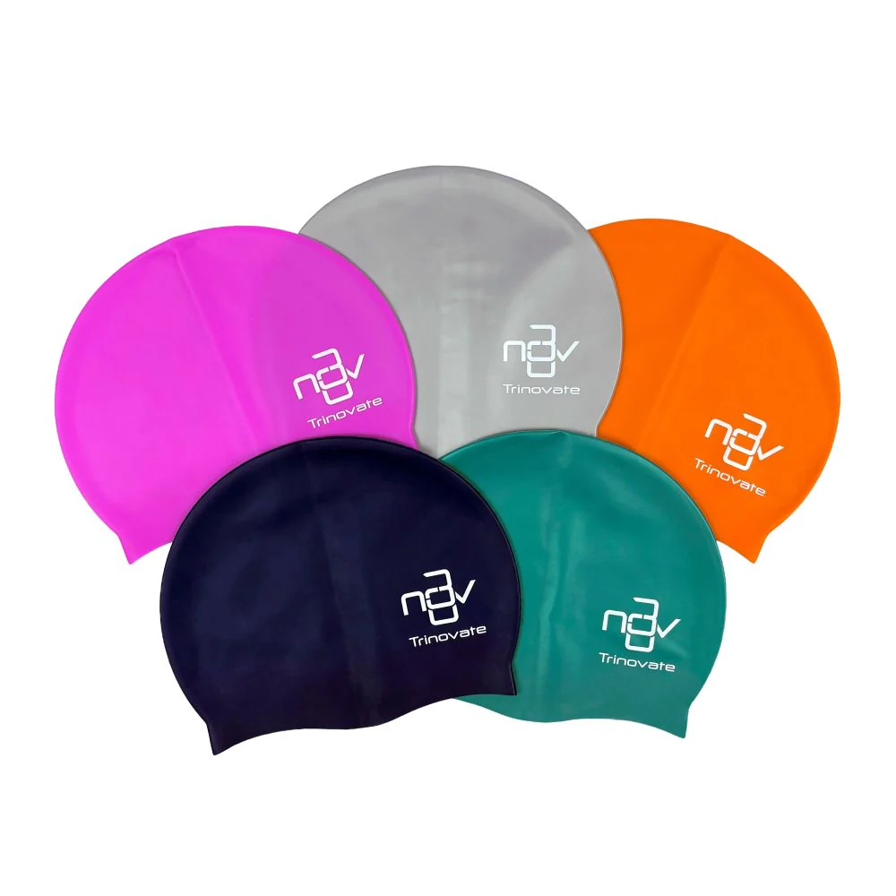 Trinovate Silicone Cap, Badekappe, Ocean Teal - Image 2