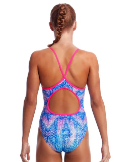 Way Funky Funkita, Diamond Back One Piece Dye Tie, Badeanzug, Kinder - Image 2