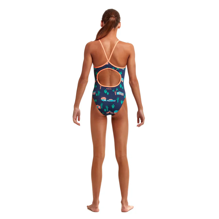 Way Funky Funkita, Diamond Back One Piece Trailer Trash, Badeanzug, Kinder - Image 3