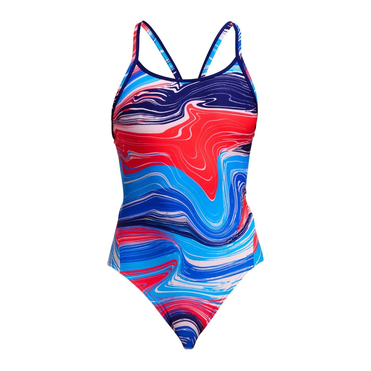 Way Funky Funkita Diamond Back One Piece Wave Craze, Badeanzug, Damen